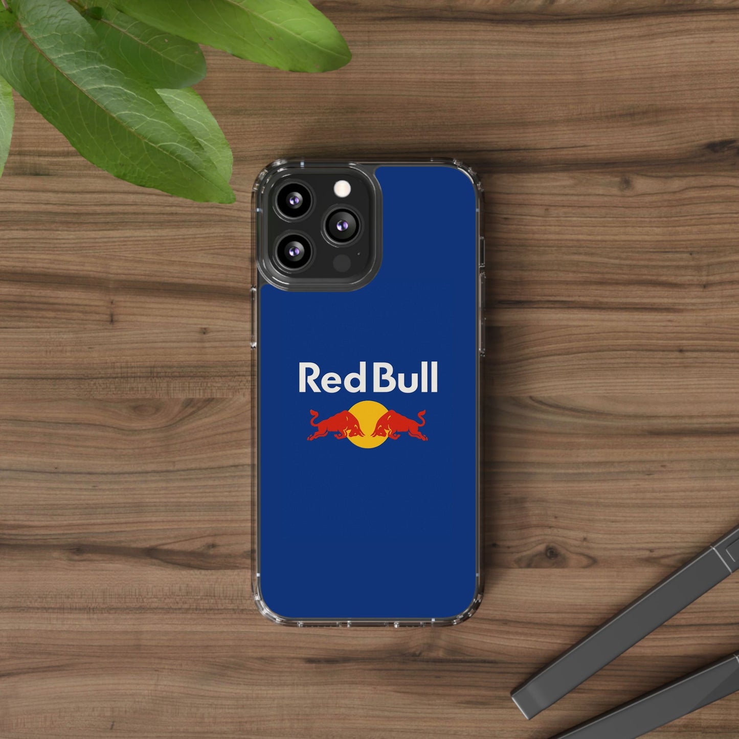 Red Bull Clear Phone Case - Sleek Protection for Fans
