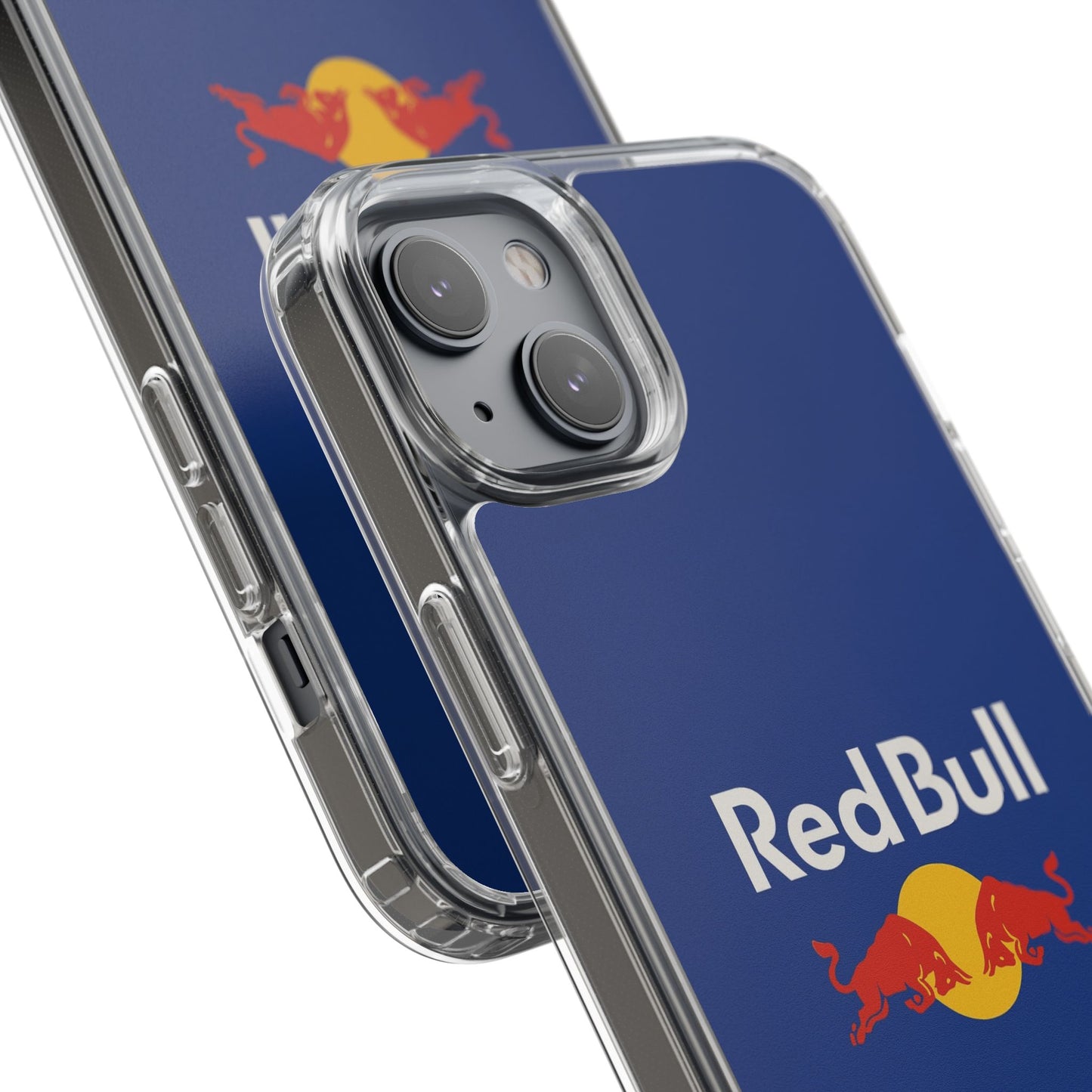 Red Bull Clear Phone Case - Sleek Protection for Fans