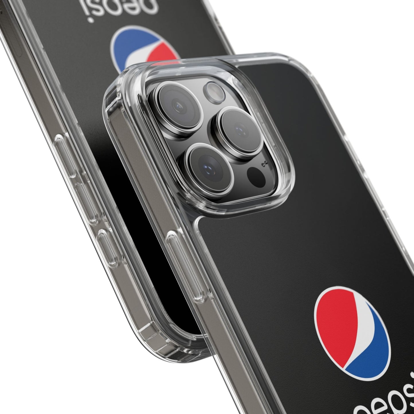 Pepsi Max Clear Phone Case - Sleek Protection for Beverage Lovers