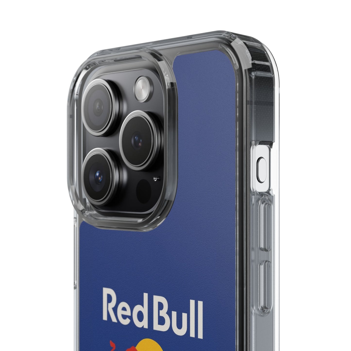 Red Bull Clear Phone Case - Sleek Protection for Fans