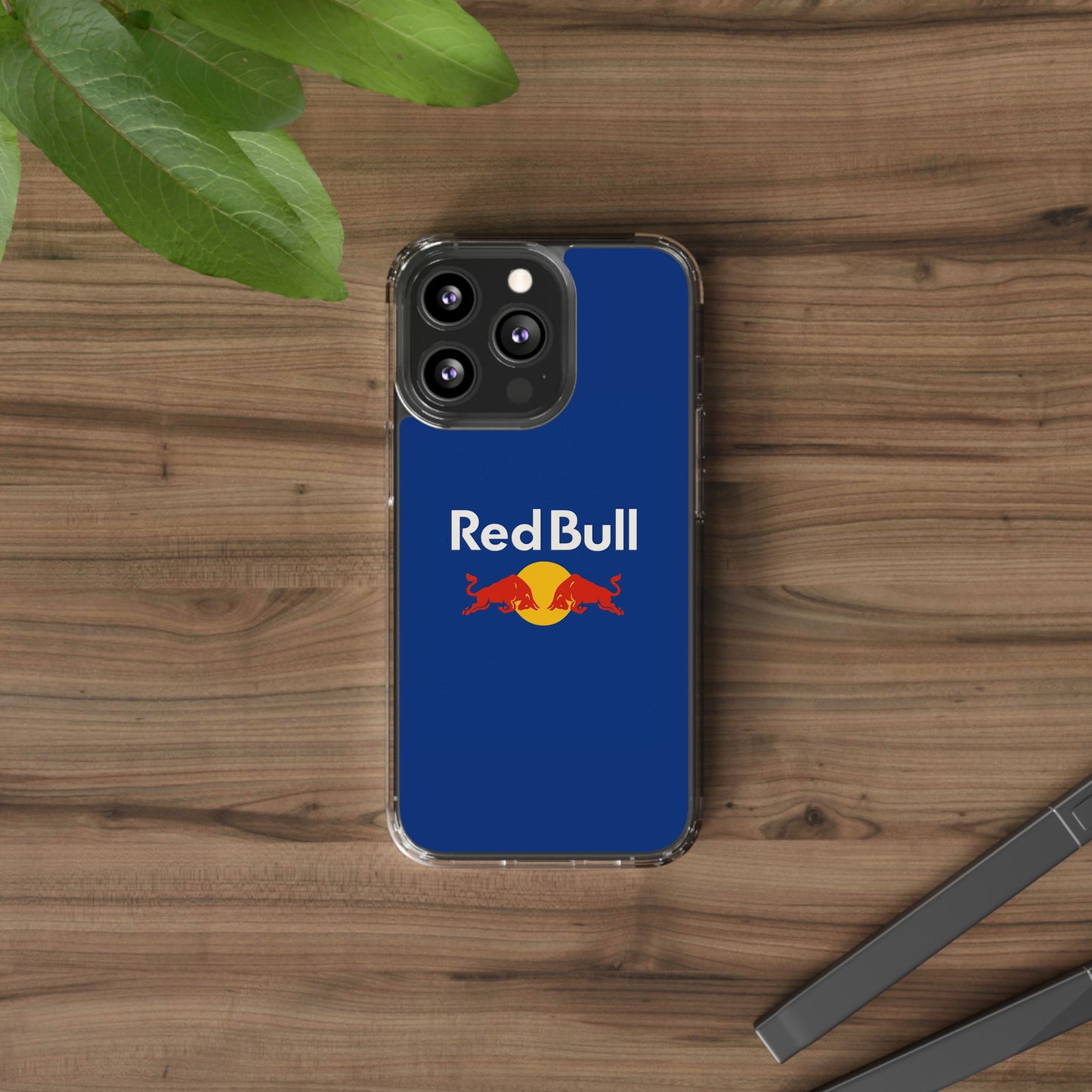 Red Bull Clear Phone Case - Sleek Protection for Fans