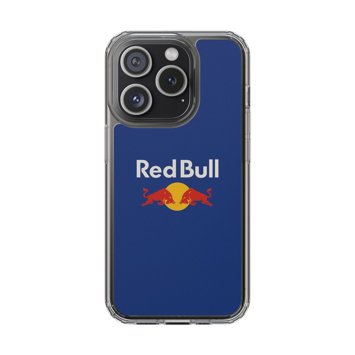 Red Bull Clear Phone Case - Sleek Protection for Fans