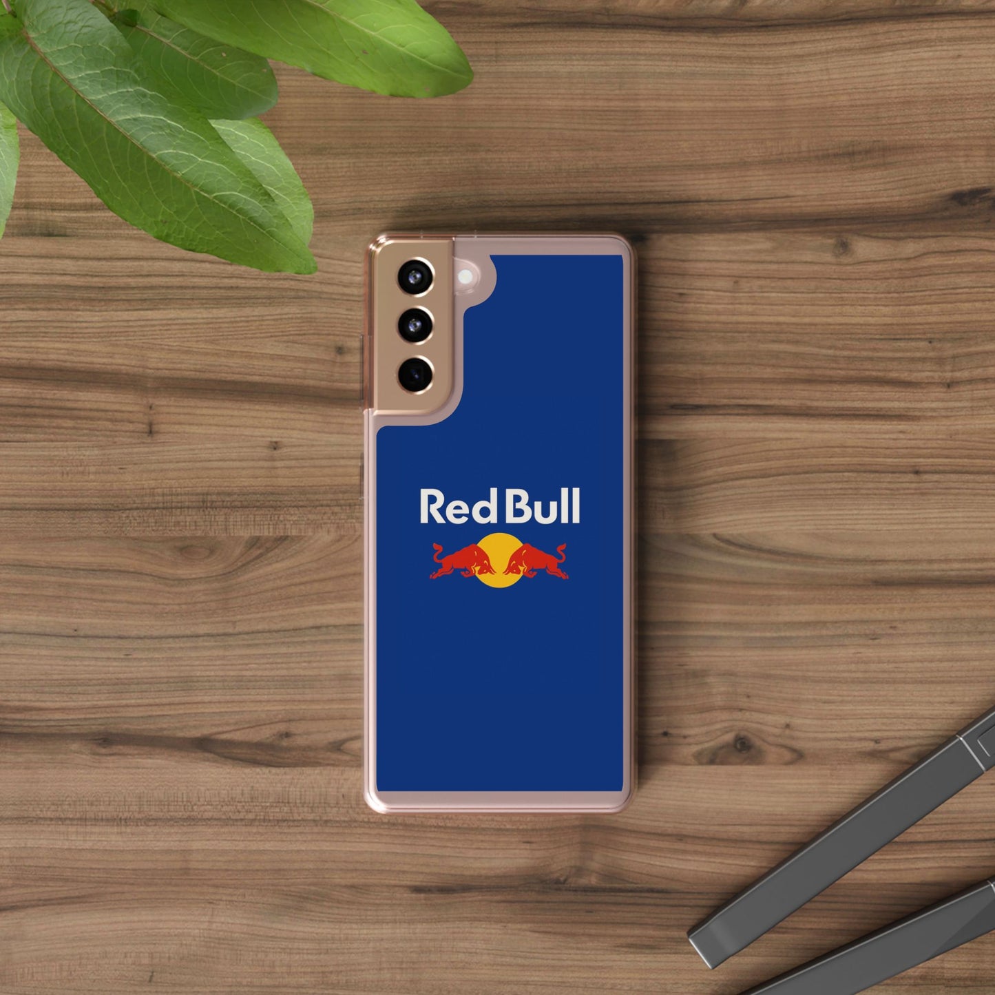 Red Bull Clear Phone Case - Sleek Protection for Fans