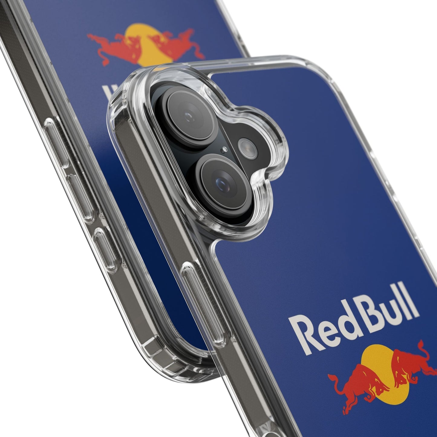 Red Bull Clear Phone Case - Sleek Protection for Fans