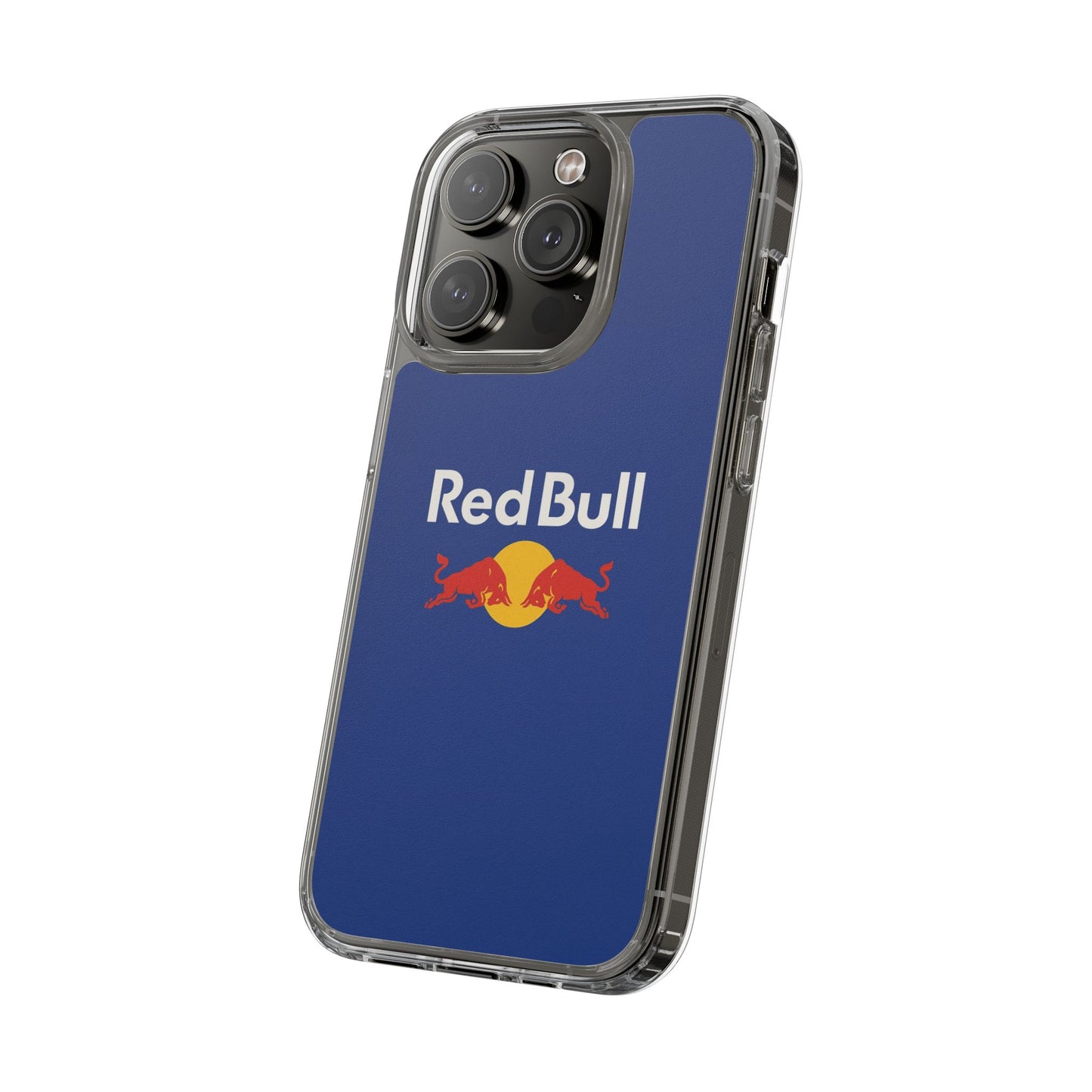 Red Bull Clear Phone Case - Sleek Protection for Fans