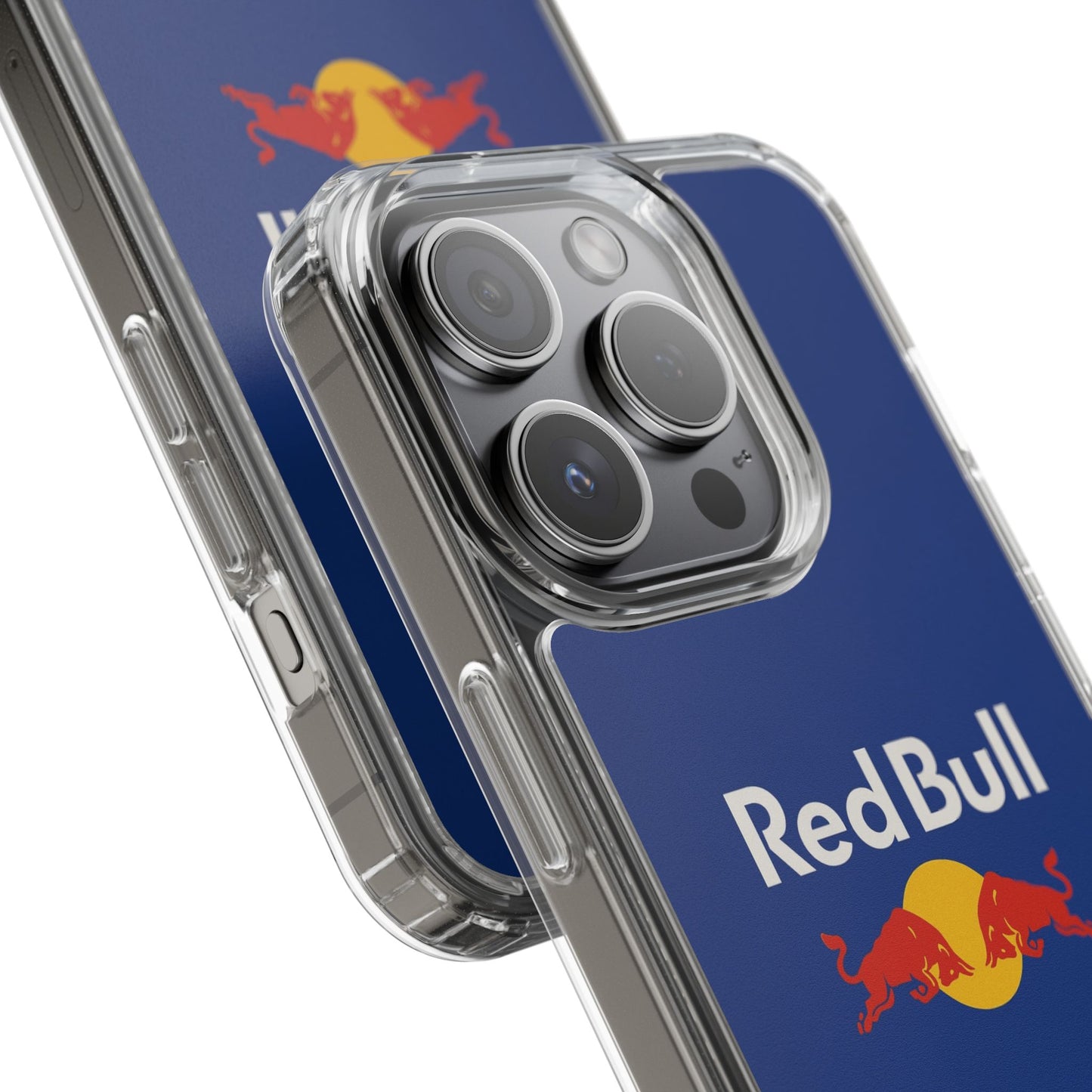 Red Bull Clear Phone Case - Sleek Protection for Fans