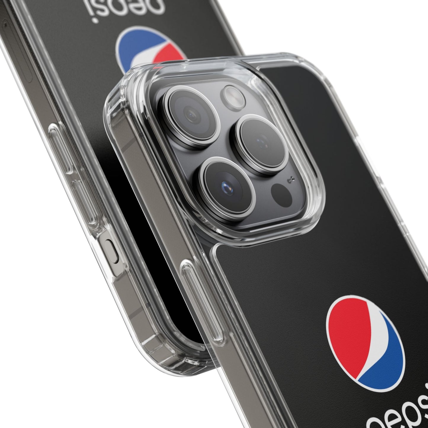 Pepsi Max Clear Phone Case - Sleek Protection for Beverage Lovers
