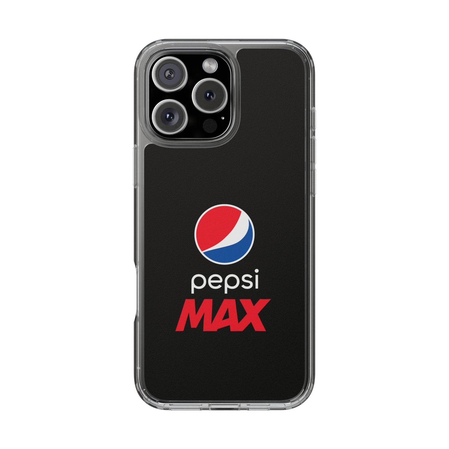 Pepsi Max Clear Phone Case - Sleek Protection for Beverage Lovers