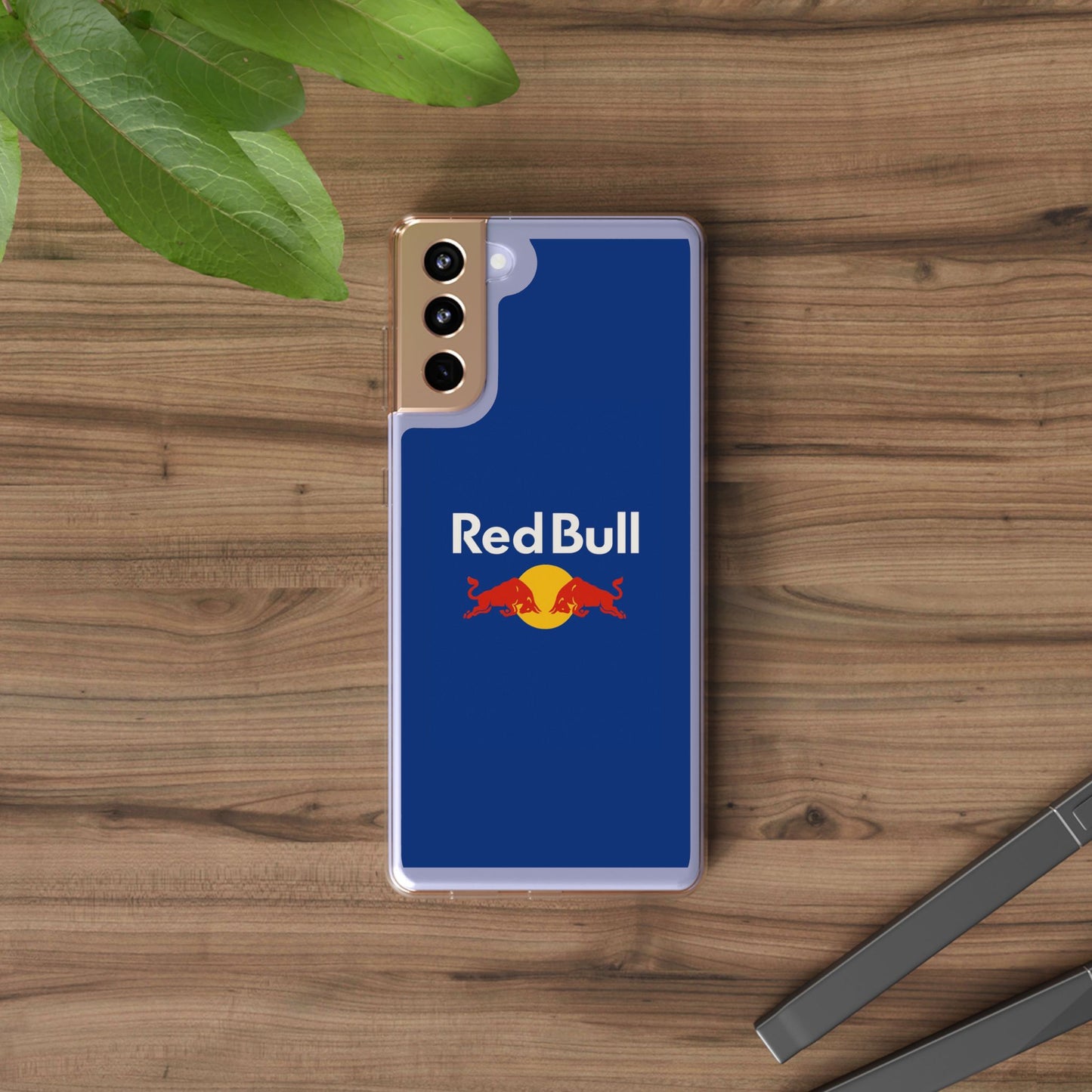 Red Bull Clear Phone Case - Sleek Protection for Fans