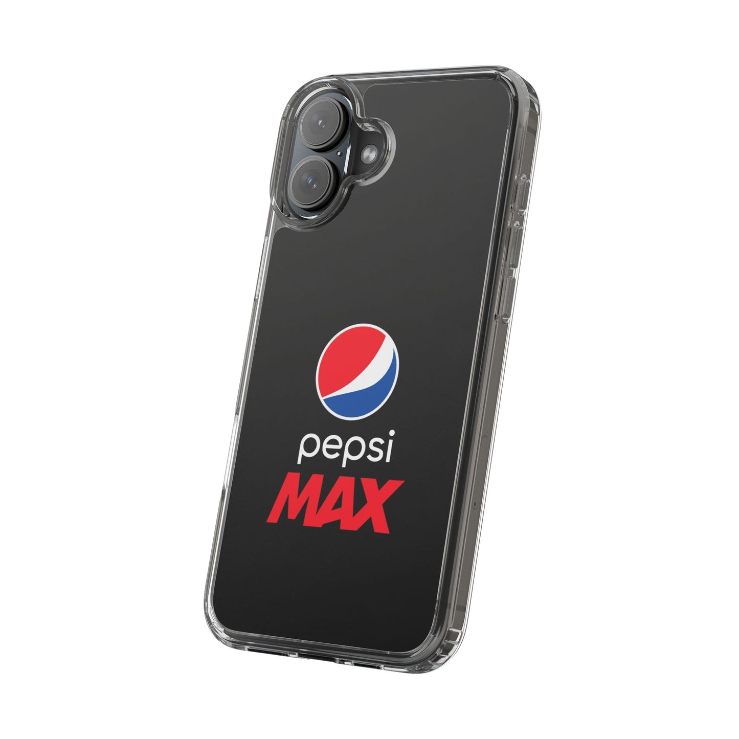 Pepsi Max Clear Phone Case - Sleek Protection for Beverage Lovers