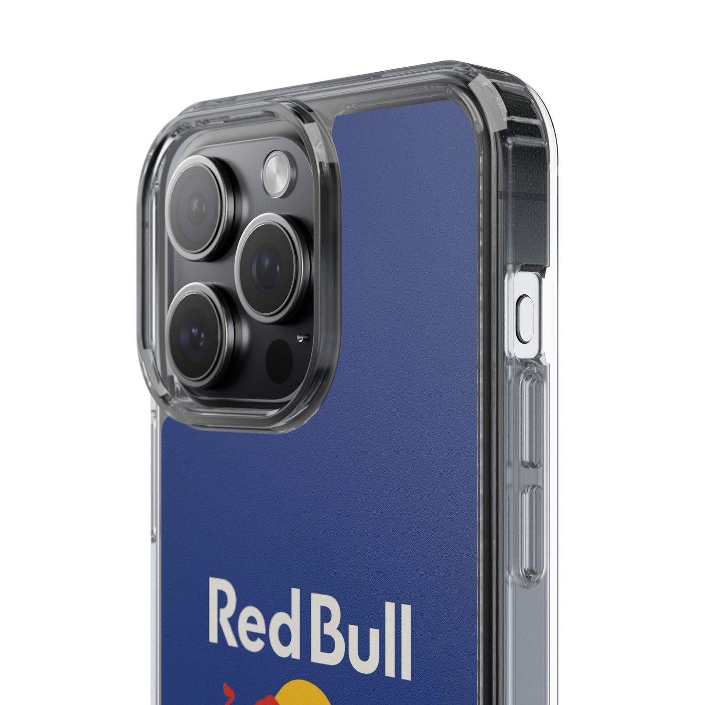 Red Bull Clear Phone Case - Sleek Protection for Fans