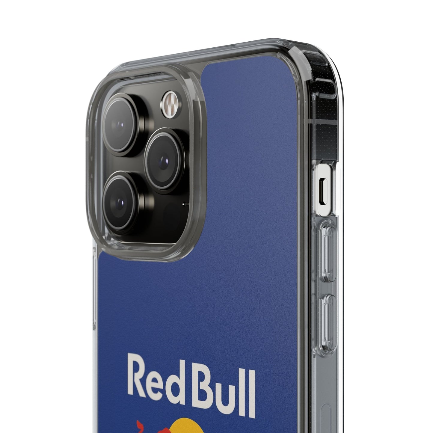Red Bull Clear Phone Case - Sleek Protection for Fans