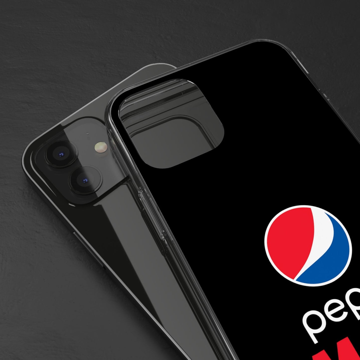 Pepsi Max Clear Phone Case - Sleek Protection for Beverage Lovers
