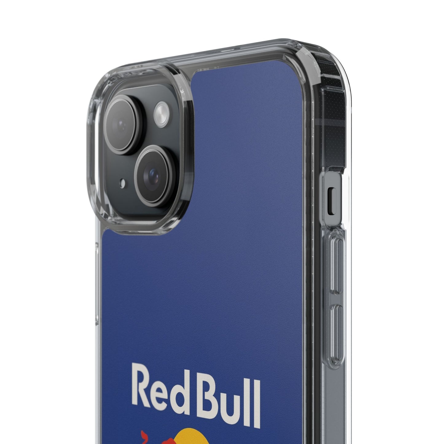 Red Bull Clear Phone Case - Sleek Protection for Fans