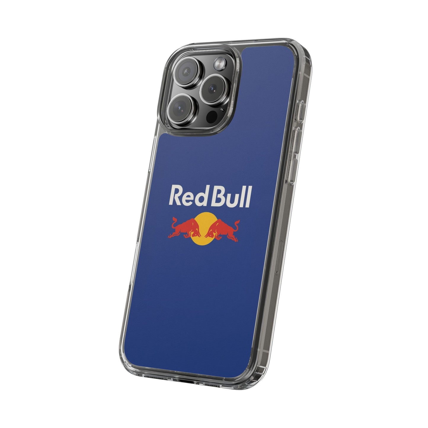 Red Bull Clear Phone Case - Sleek Protection for Fans