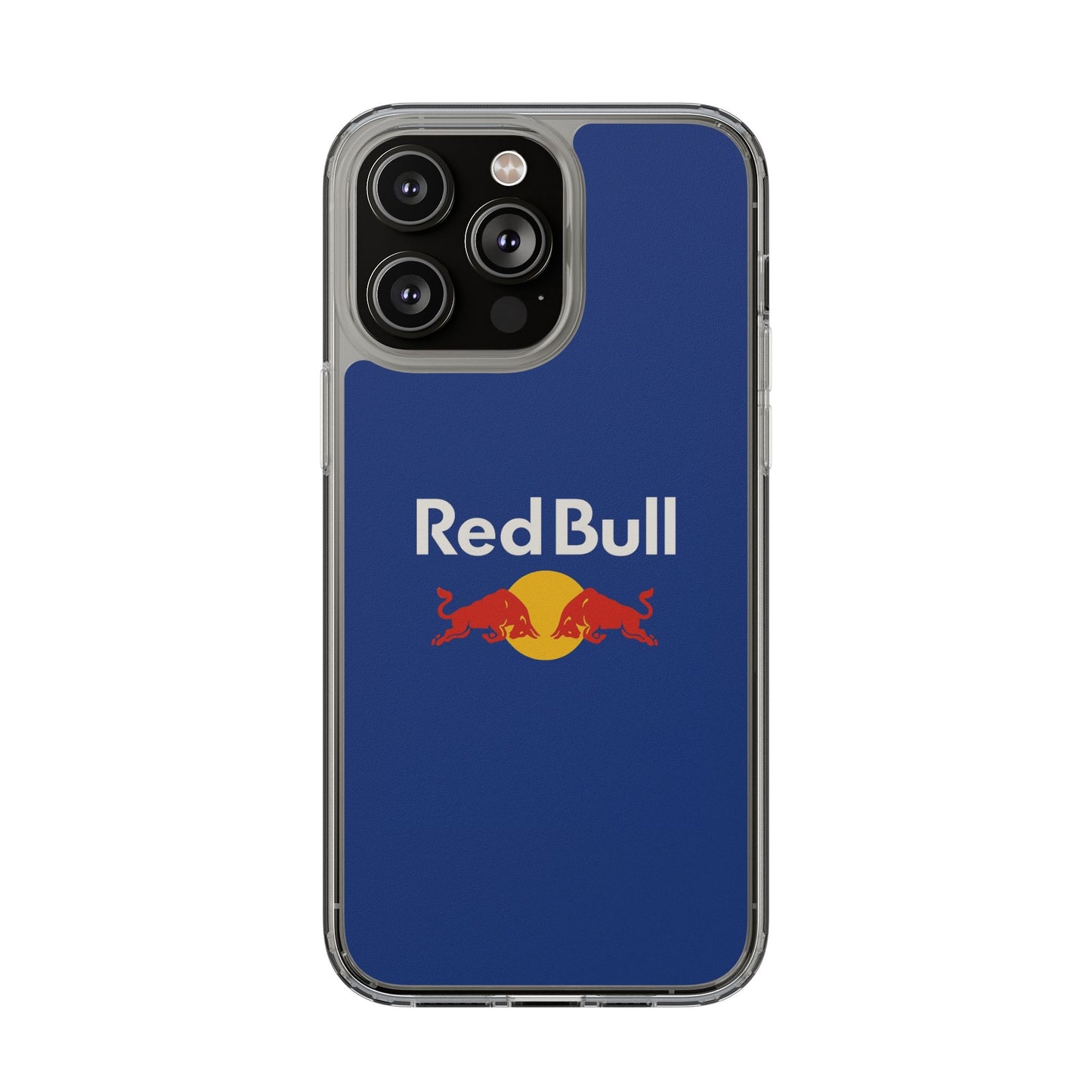 Red Bull Clear Phone Case - Sleek Protection for Fans