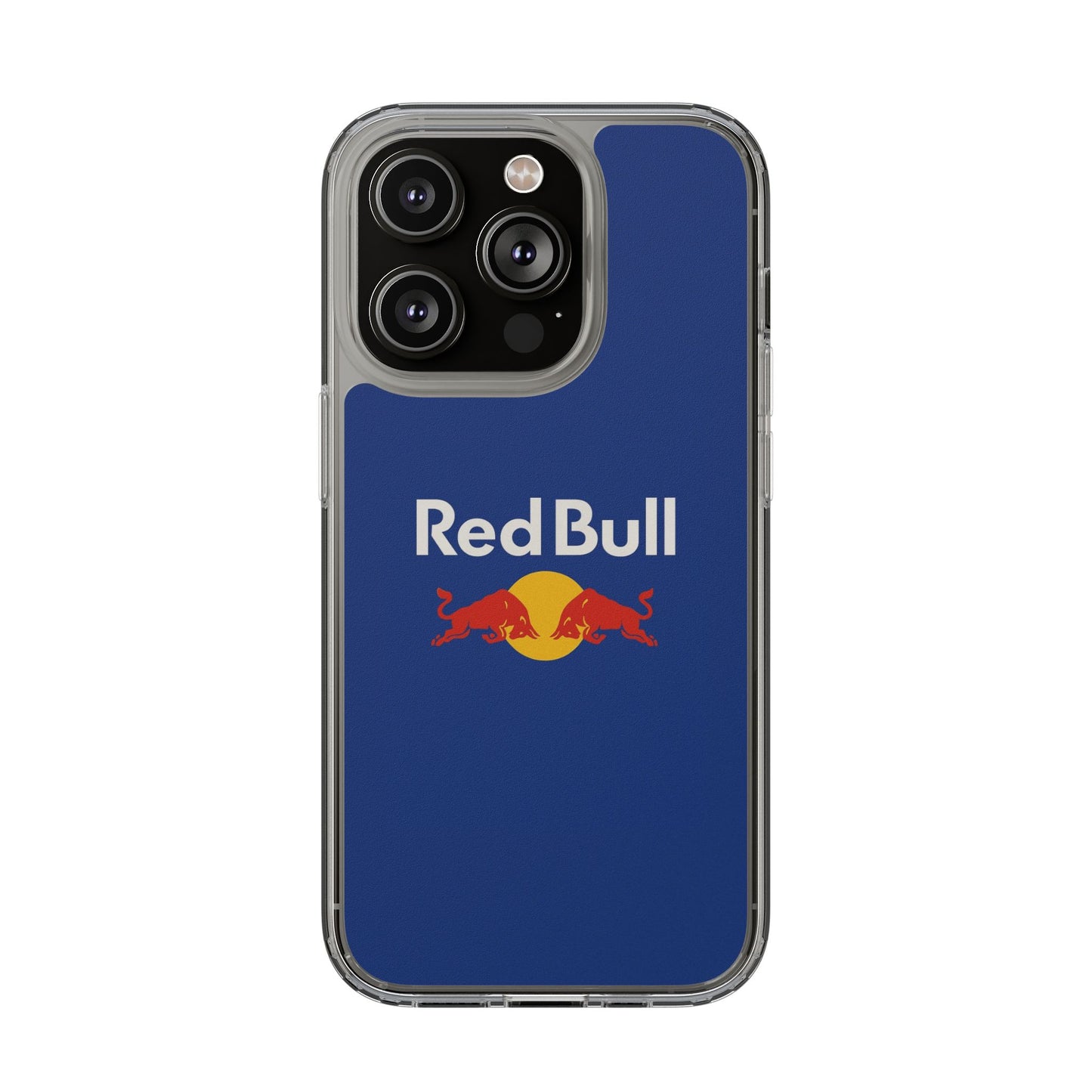 Red Bull Clear Phone Case - Sleek Protection for Fans