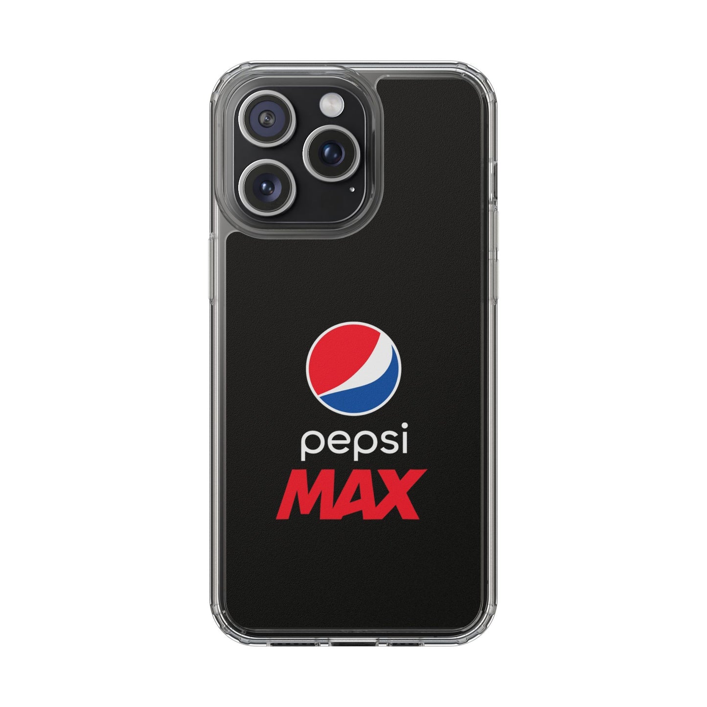 Pepsi Max Clear Phone Case - Sleek Protection for Beverage Lovers
