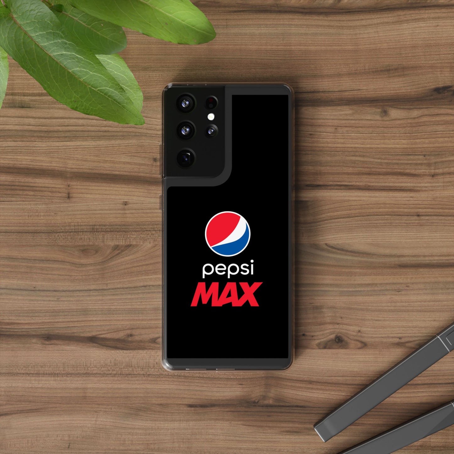 Pepsi Max Clear Phone Case - Sleek Protection for Beverage Lovers