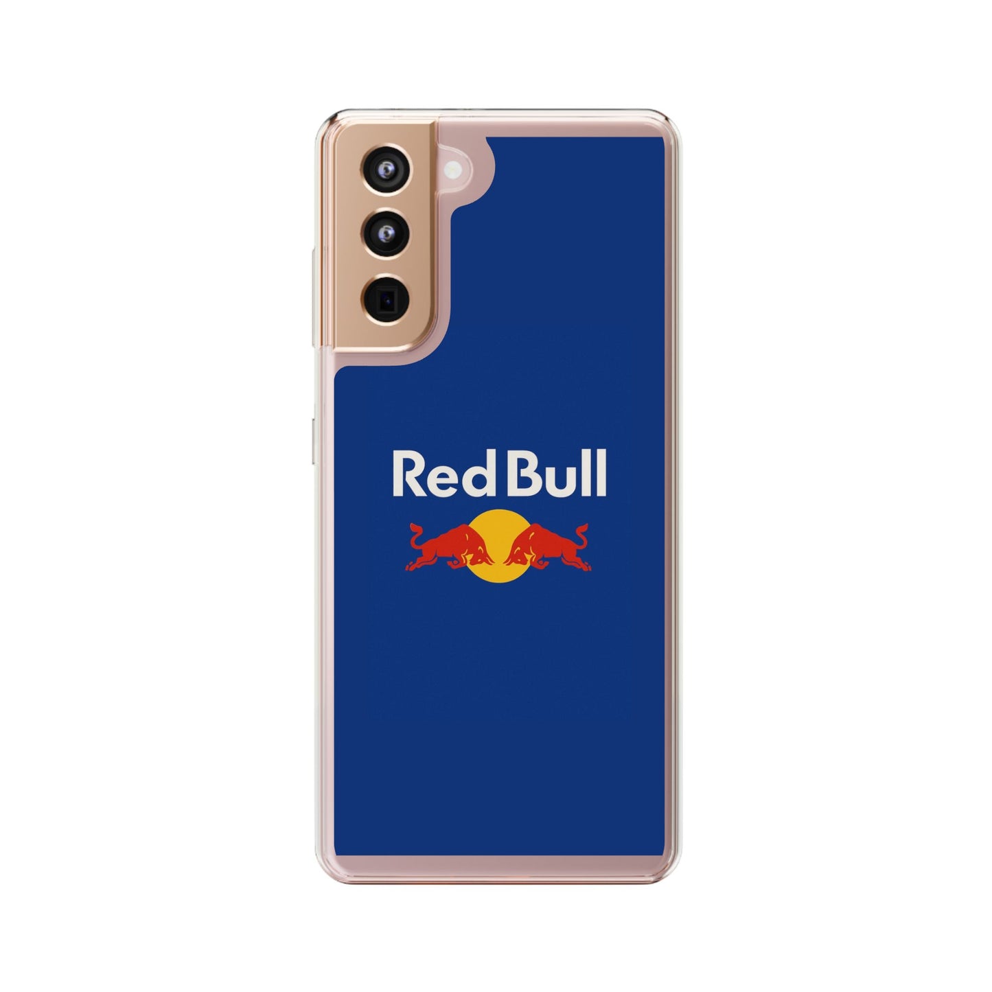 Red Bull Clear Phone Case - Sleek Protection for Fans