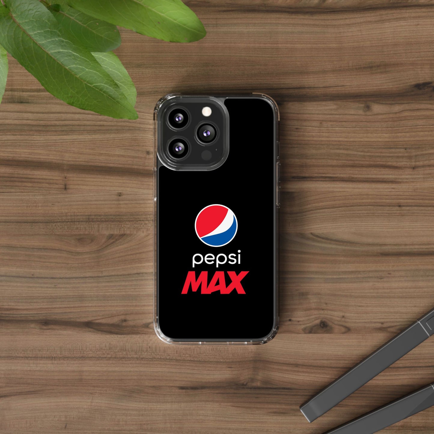 Pepsi Max Clear Phone Case - Sleek Protection for Beverage Lovers