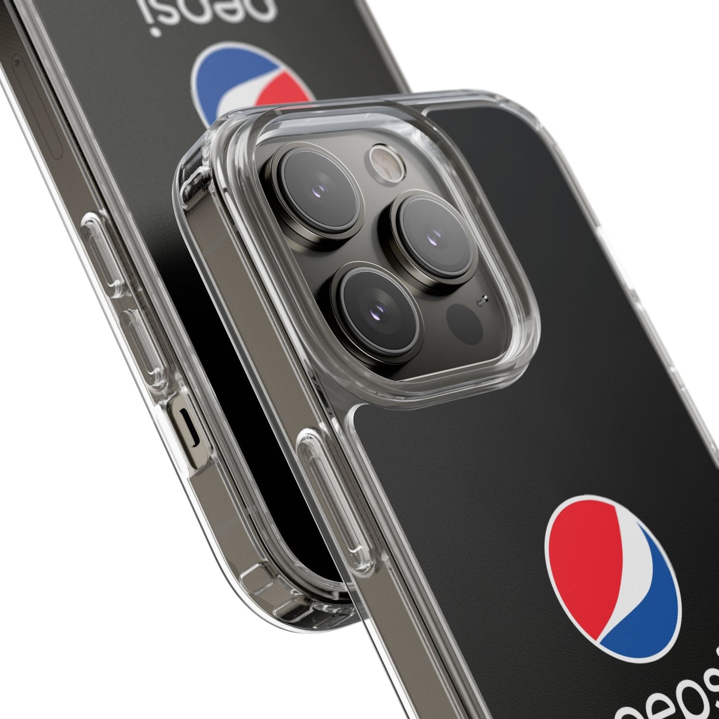 Pepsi Max Clear Phone Case - Sleek Protection for Beverage Lovers