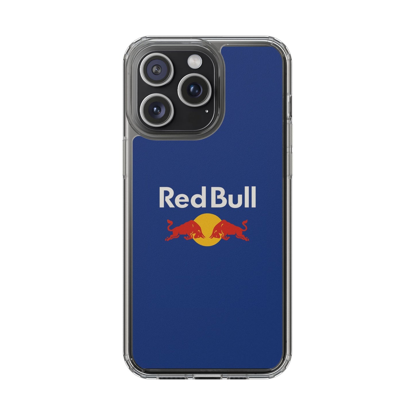 Red Bull Clear Phone Case - Sleek Protection for Fans