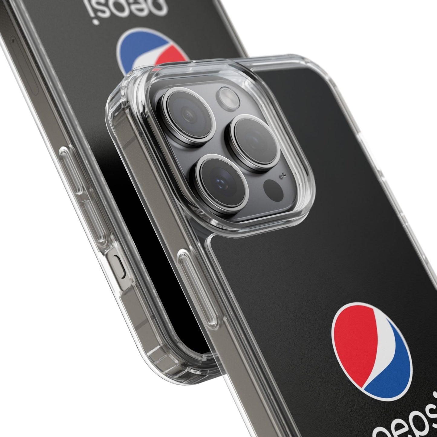 Pepsi Max Clear Phone Case - Sleek Protection for Beverage Lovers