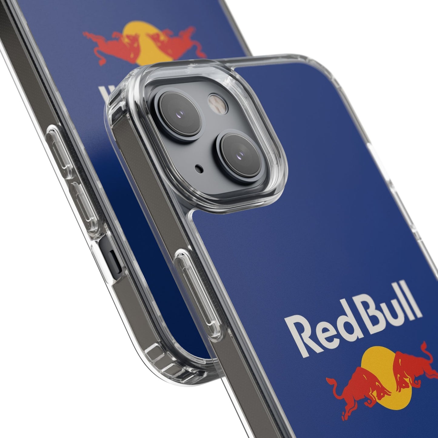 Red Bull Clear Phone Case - Sleek Protection for Fans