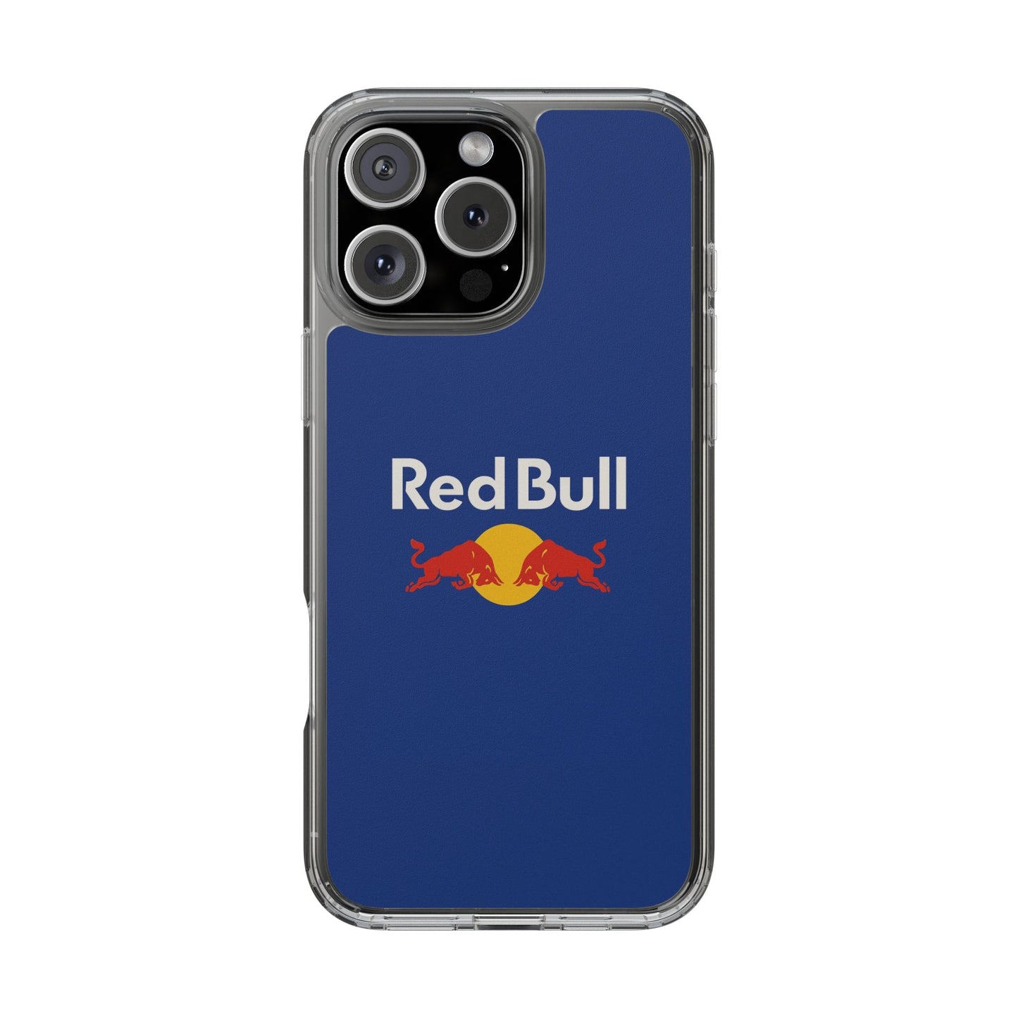 Red Bull Clear Phone Case - Sleek Protection for Fans