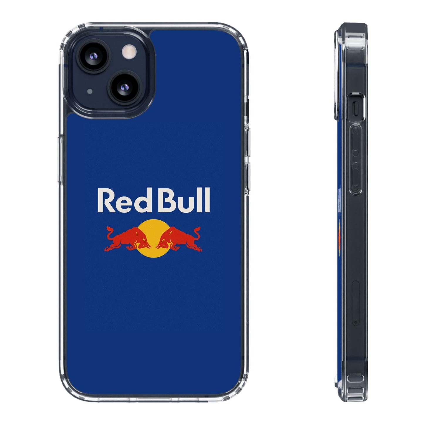 Red Bull Clear Phone Case - Sleek Protection for Fans