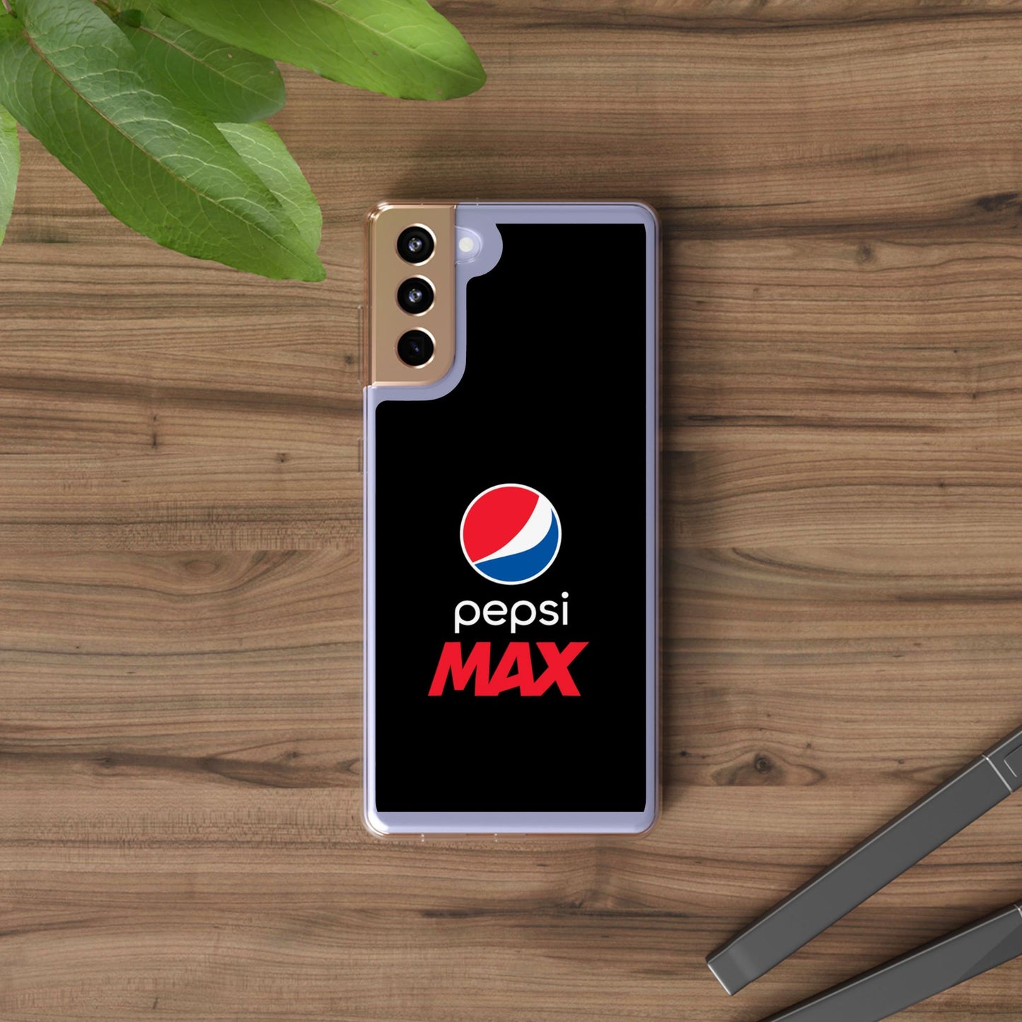 Pepsi Max Clear Phone Case - Sleek Protection for Beverage Lovers