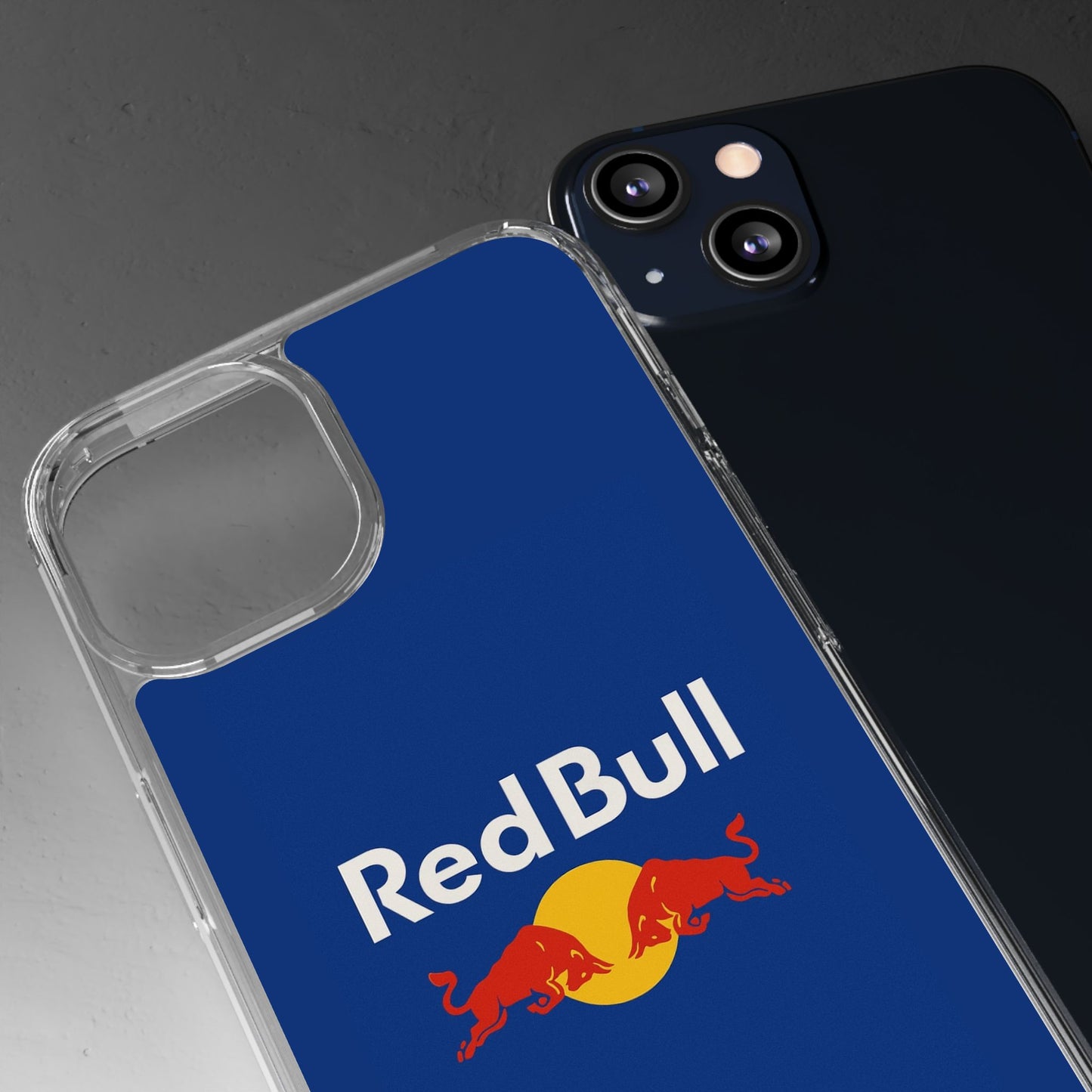 Red Bull Clear Phone Case - Sleek Protection for Fans