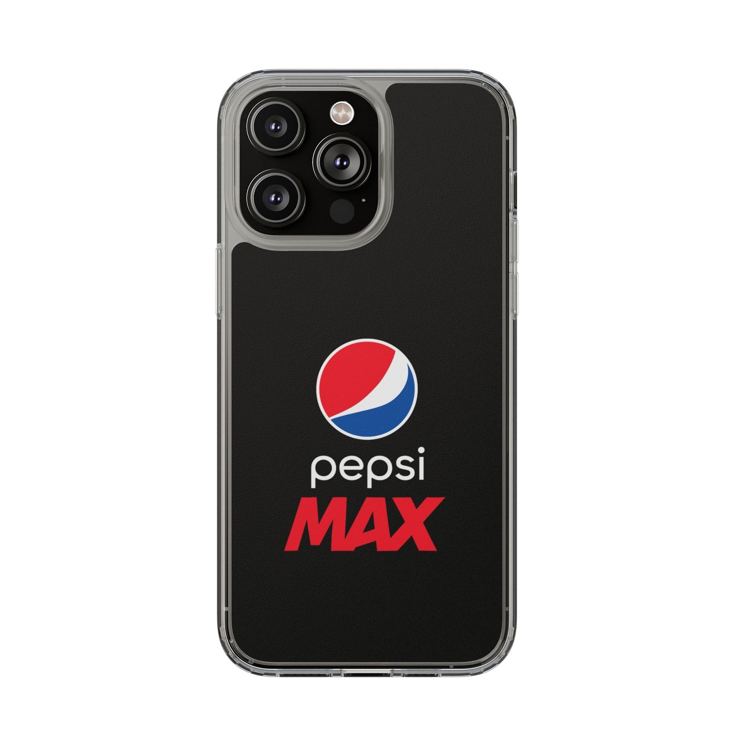 Pepsi Max Clear Phone Case - Sleek Protection for Beverage Lovers