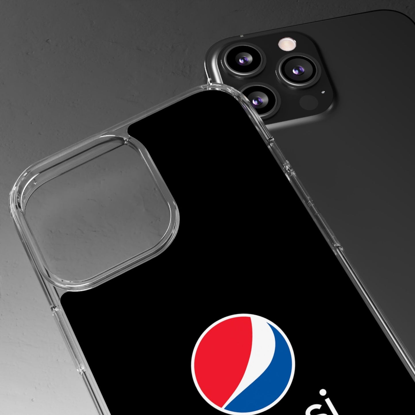 Pepsi Max Clear Phone Case - Sleek Protection for Beverage Lovers