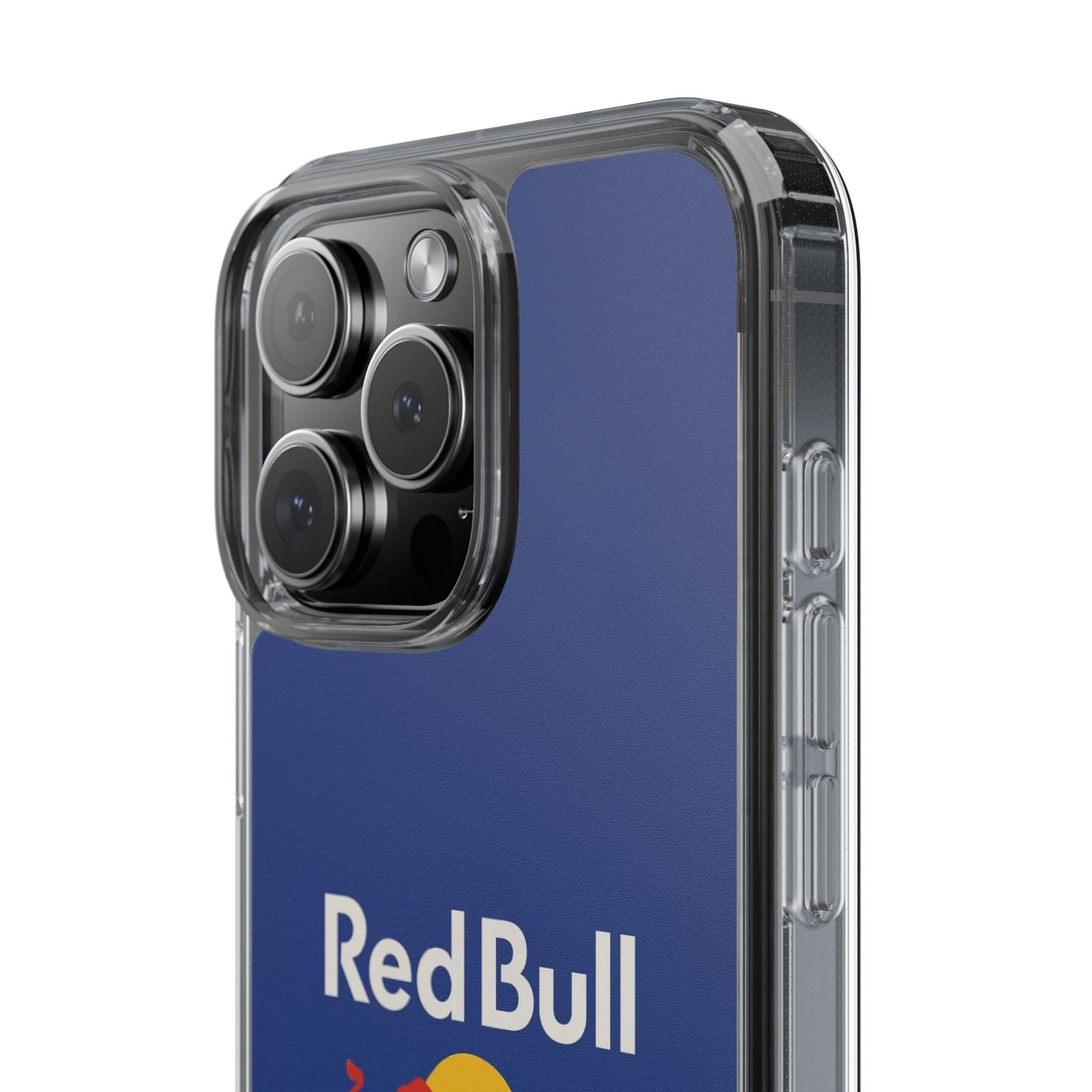 Red Bull Clear Phone Case - Sleek Protection for Fans