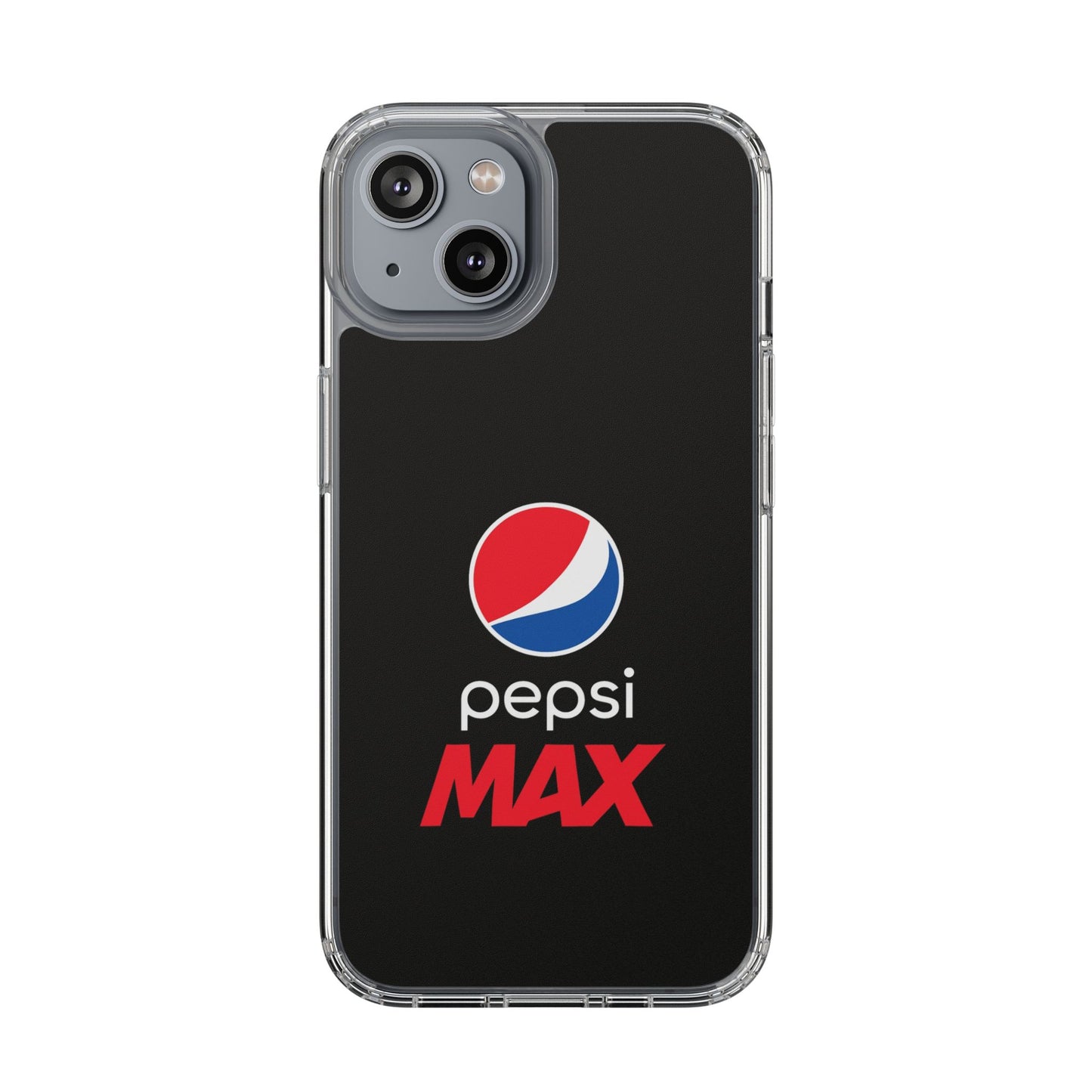 Pepsi Max Clear Phone Case - Sleek Protection for Beverage Lovers