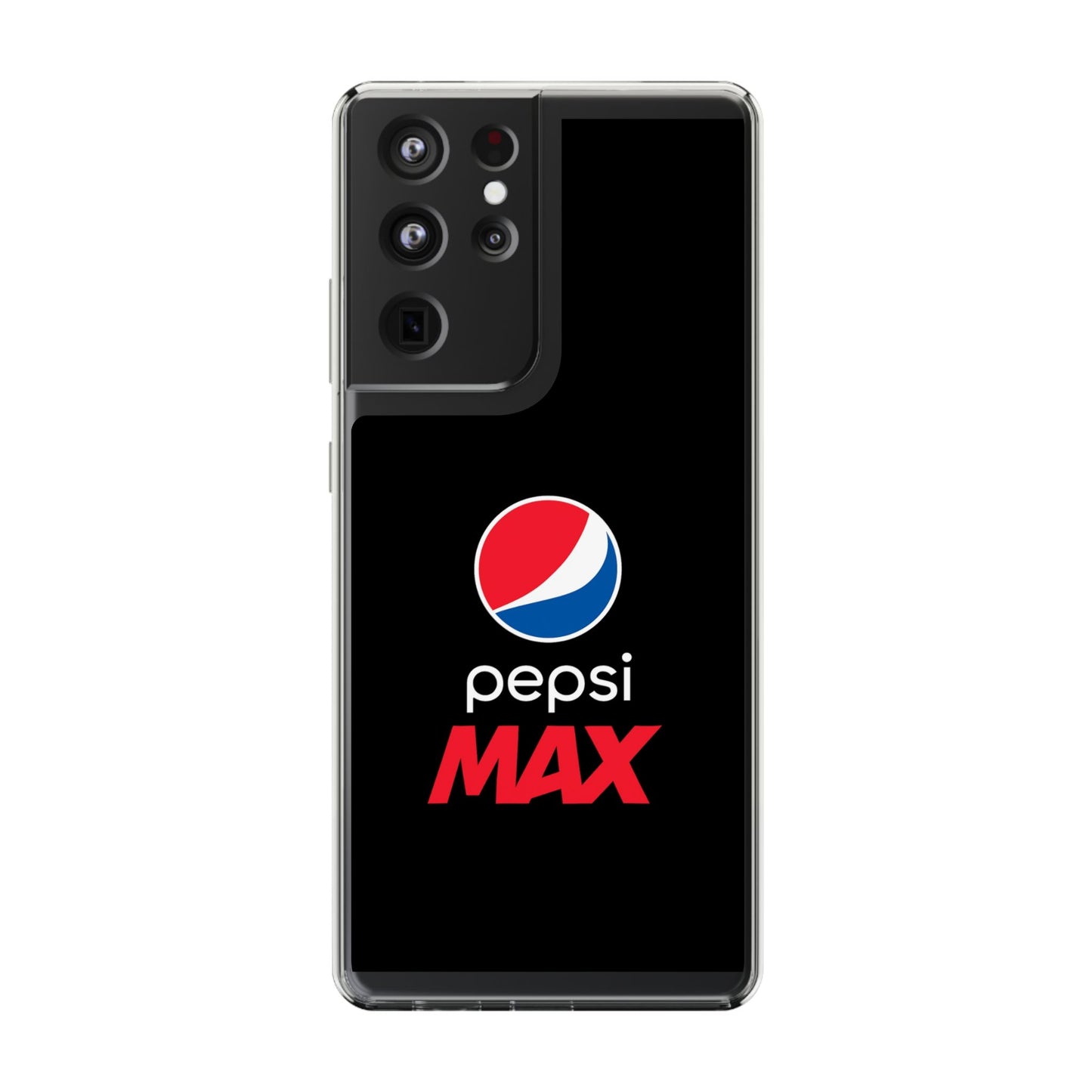 Pepsi Max Clear Phone Case - Sleek Protection for Beverage Lovers