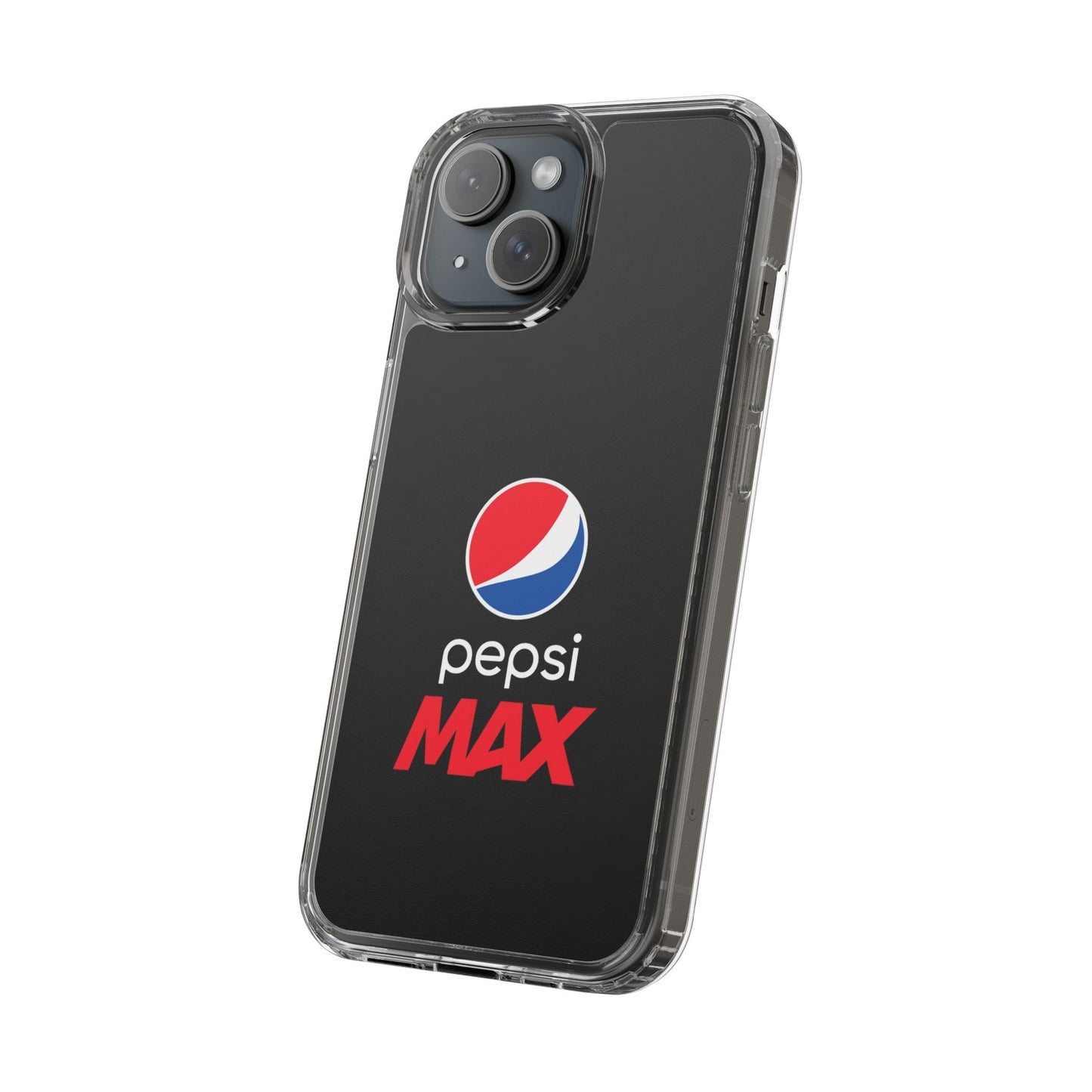 Pepsi Max Clear Phone Case - Sleek Protection for Beverage Lovers