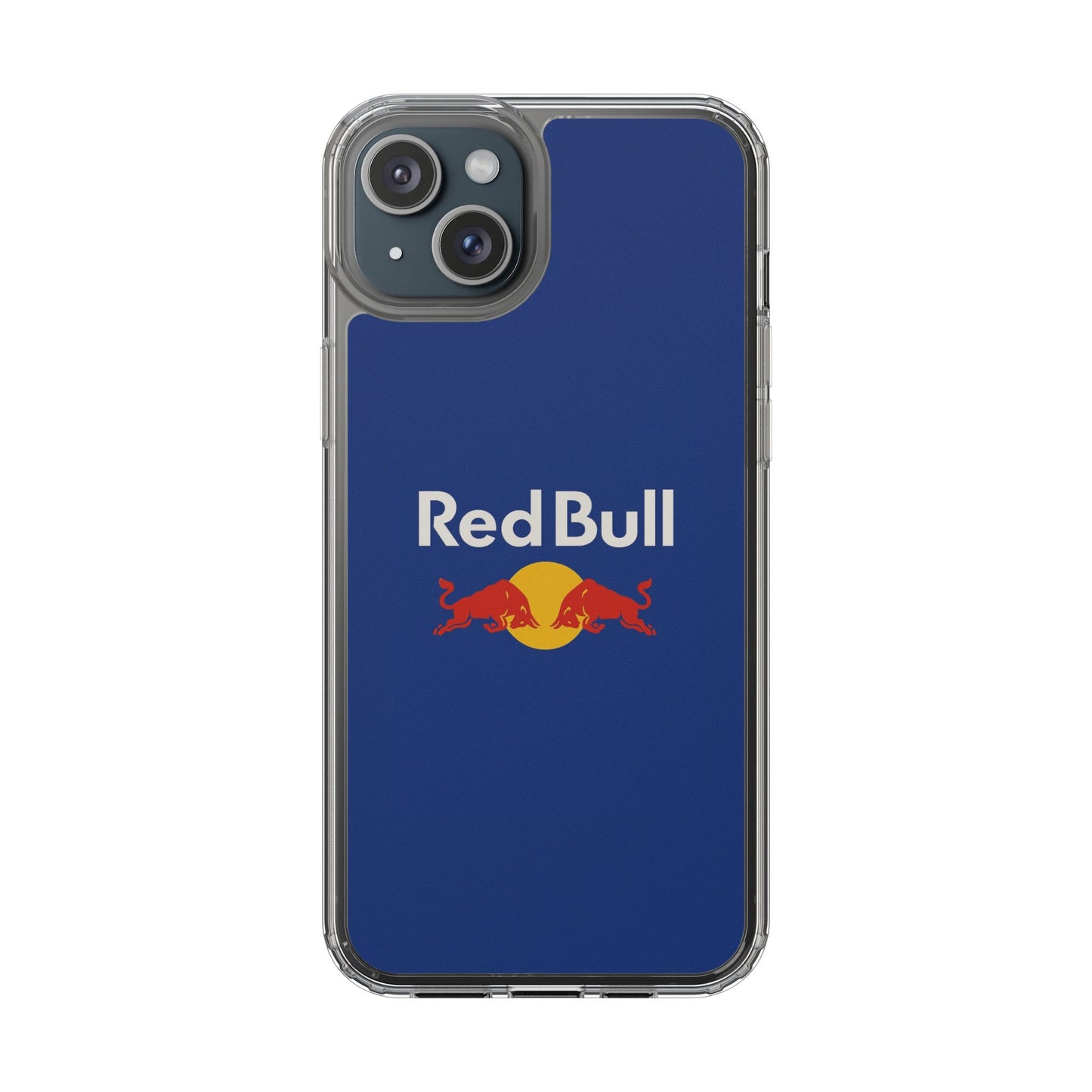 Red Bull Clear Phone Case - Sleek Protection for Fans