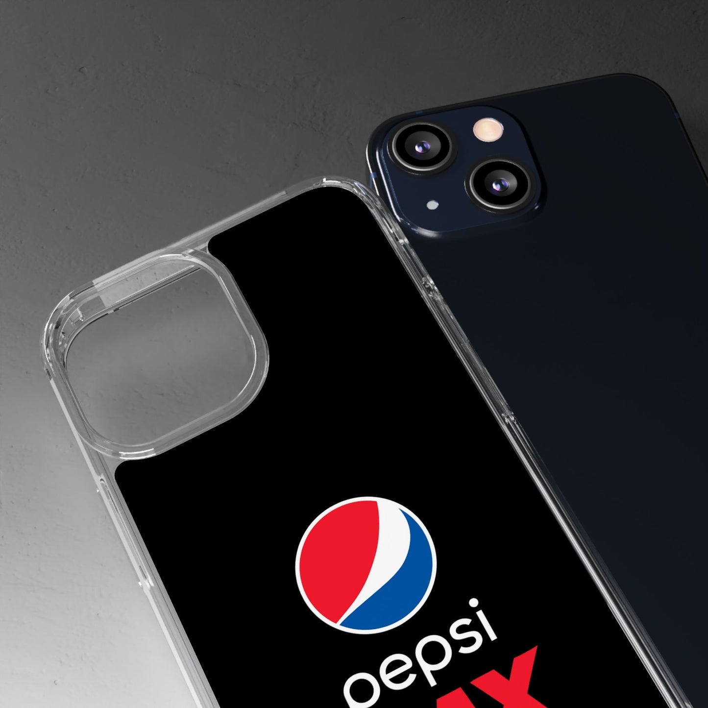 Pepsi Max Clear Phone Case - Sleek Protection for Beverage Lovers