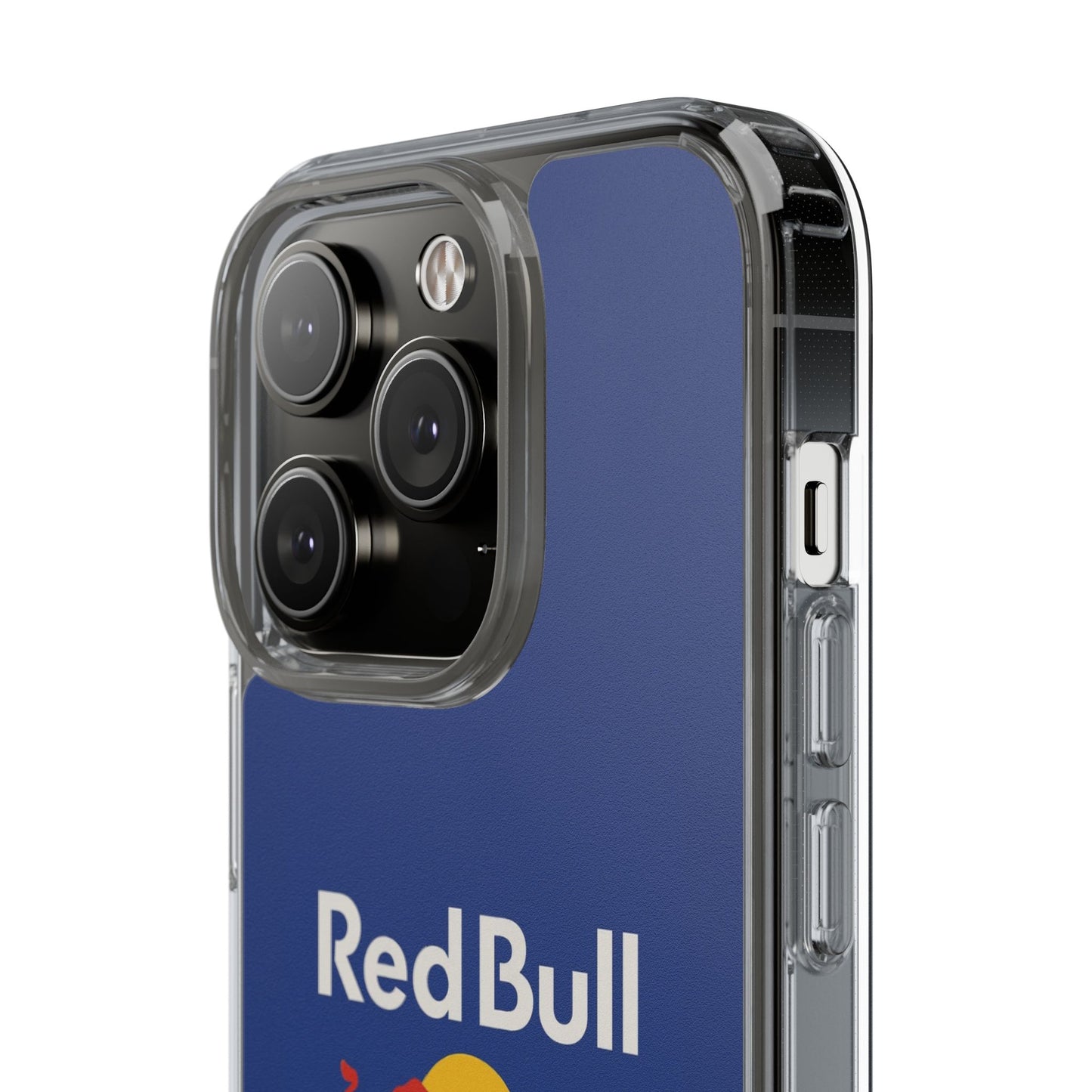 Red Bull Clear Phone Case - Sleek Protection for Fans