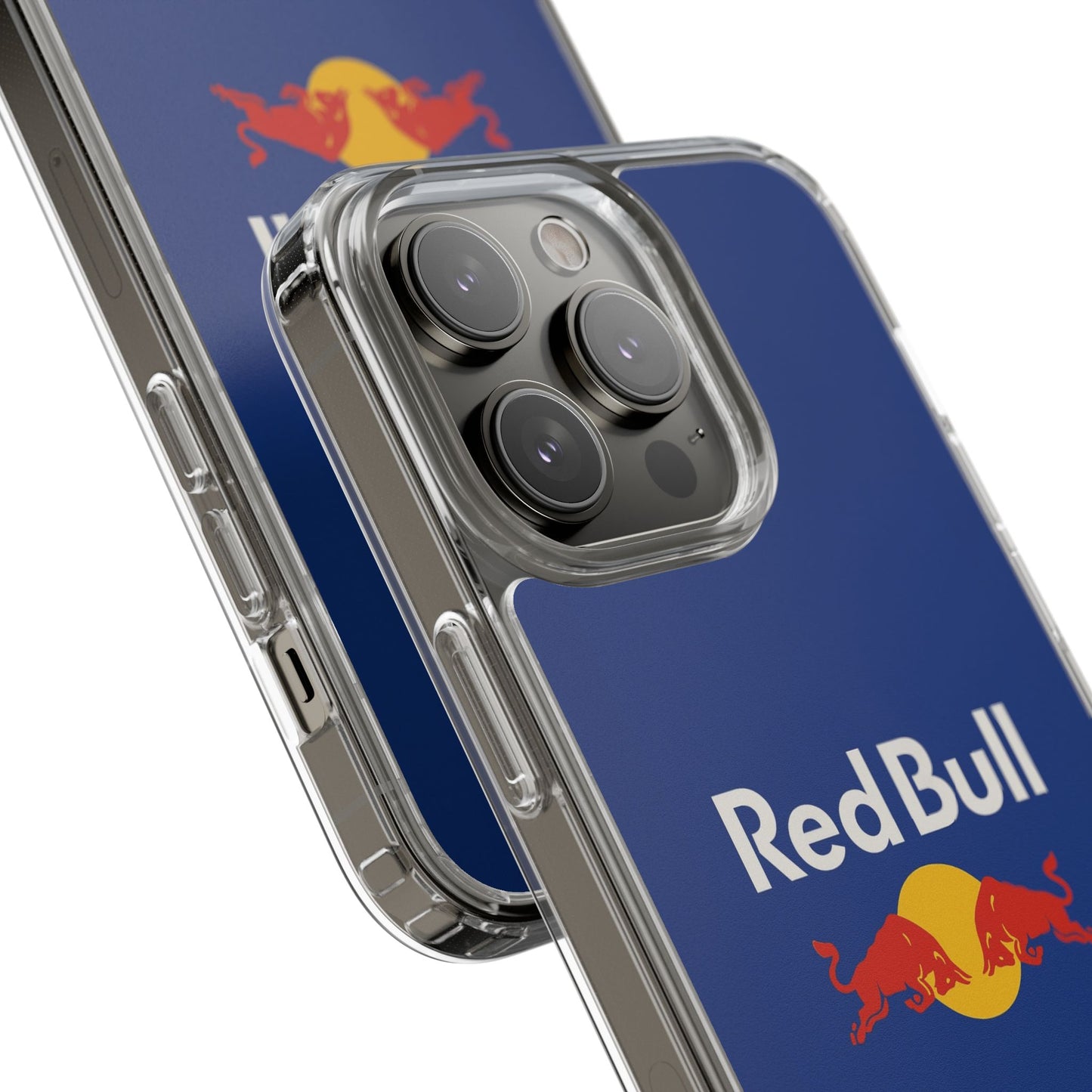 Red Bull Clear Phone Case - Sleek Protection for Fans
