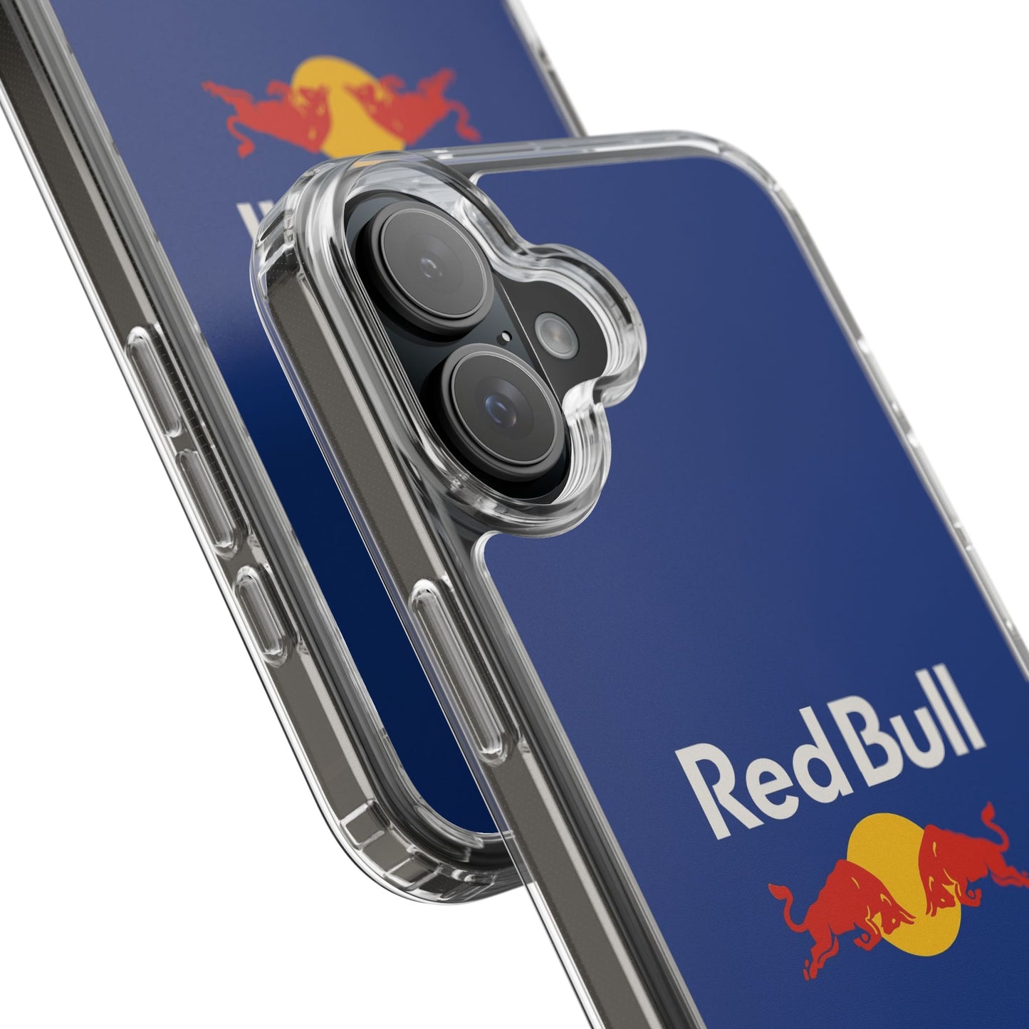 Red Bull Clear Phone Case - Sleek Protection for Fans