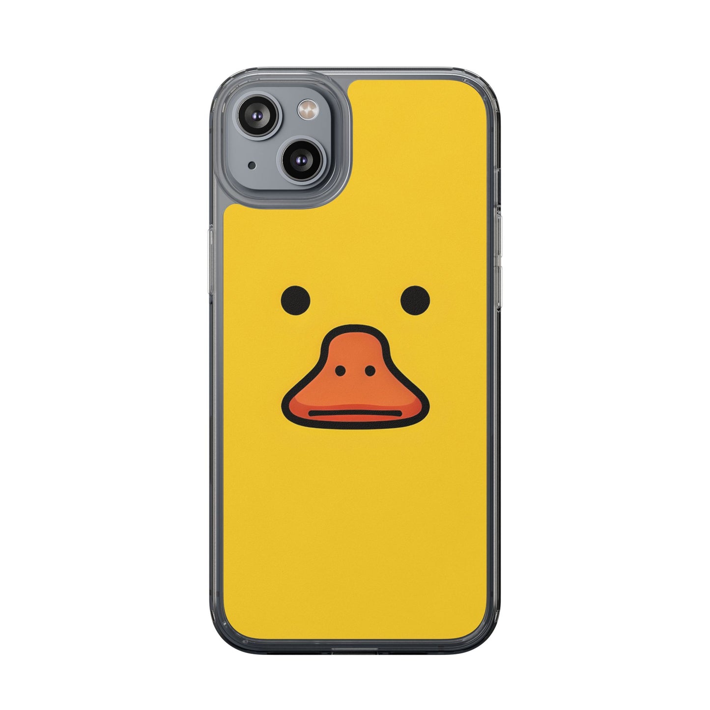 Cute Duck Phone Case – Clear Cases for Animal Lovers