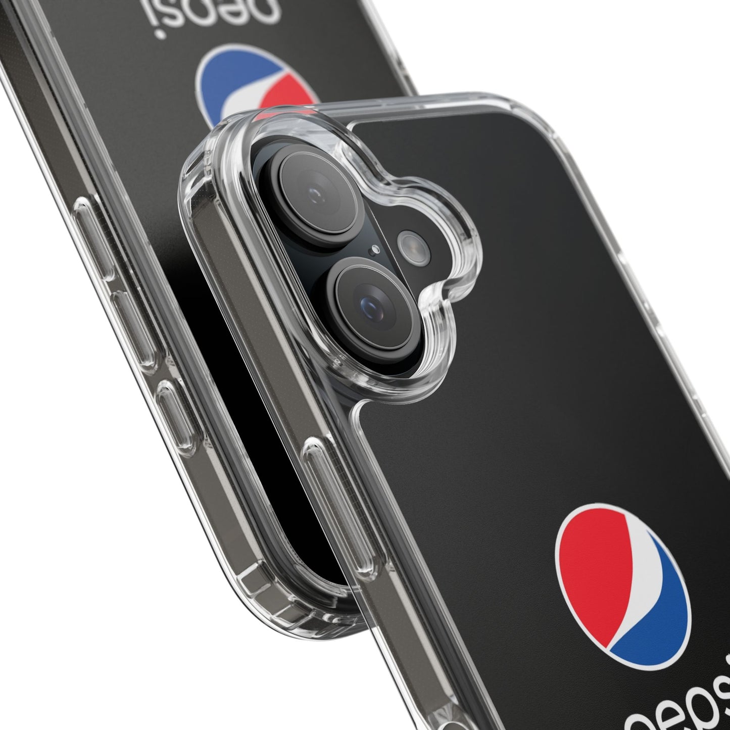 Pepsi Max Clear Phone Case - Sleek Protection for Beverage Lovers