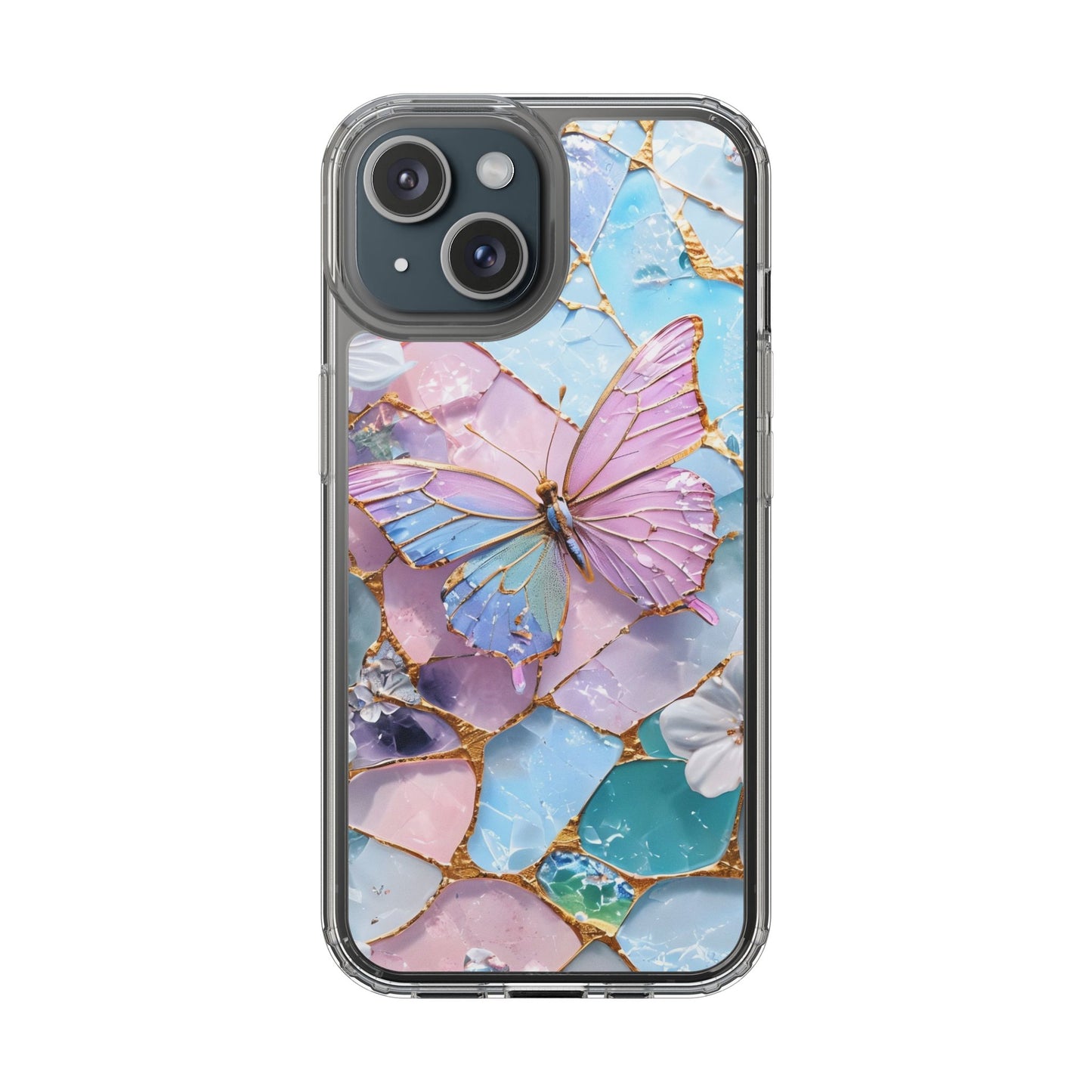 Butterfly-Stained Glass Phone Case