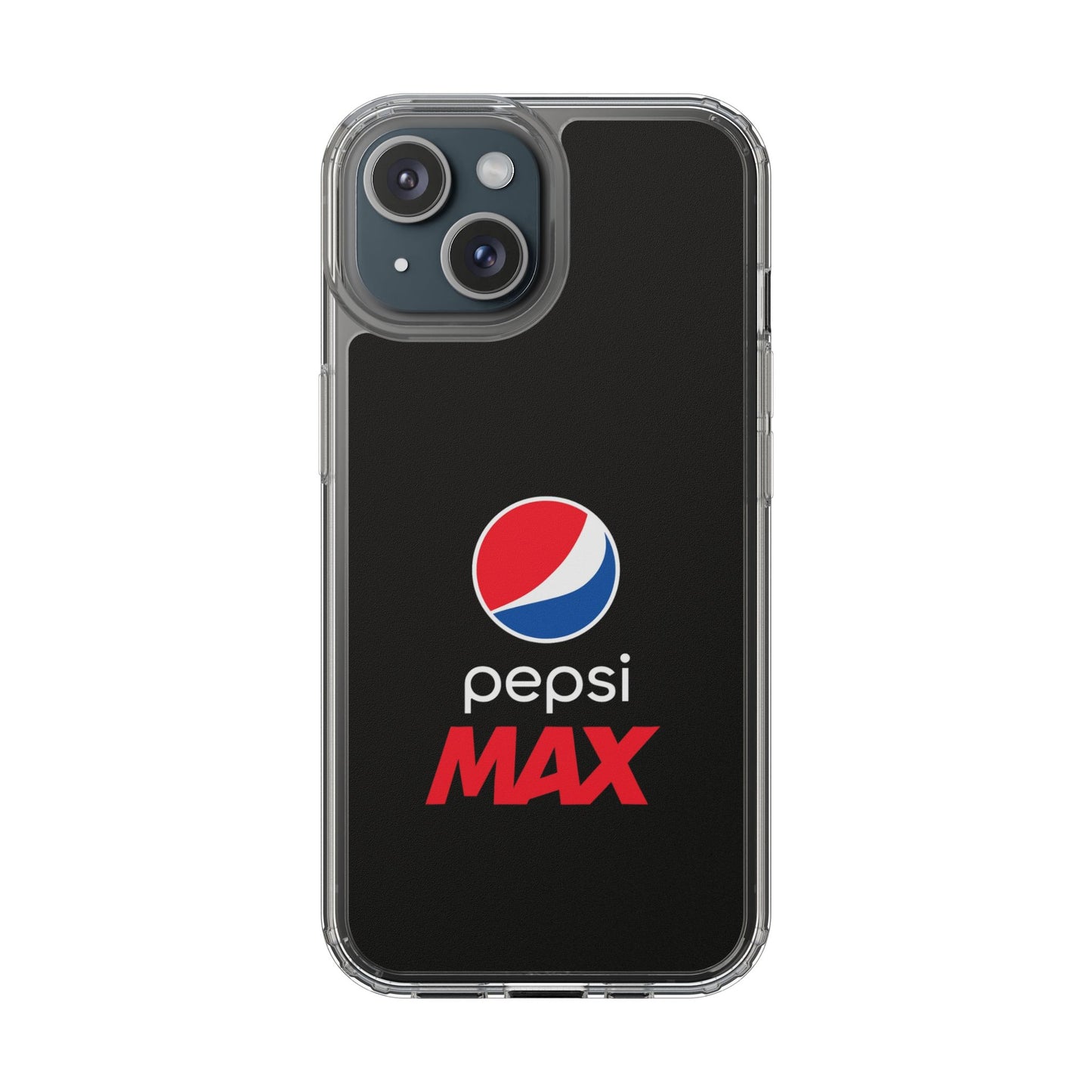 Pepsi Max Clear Phone Case - Sleek Protection for Beverage Lovers