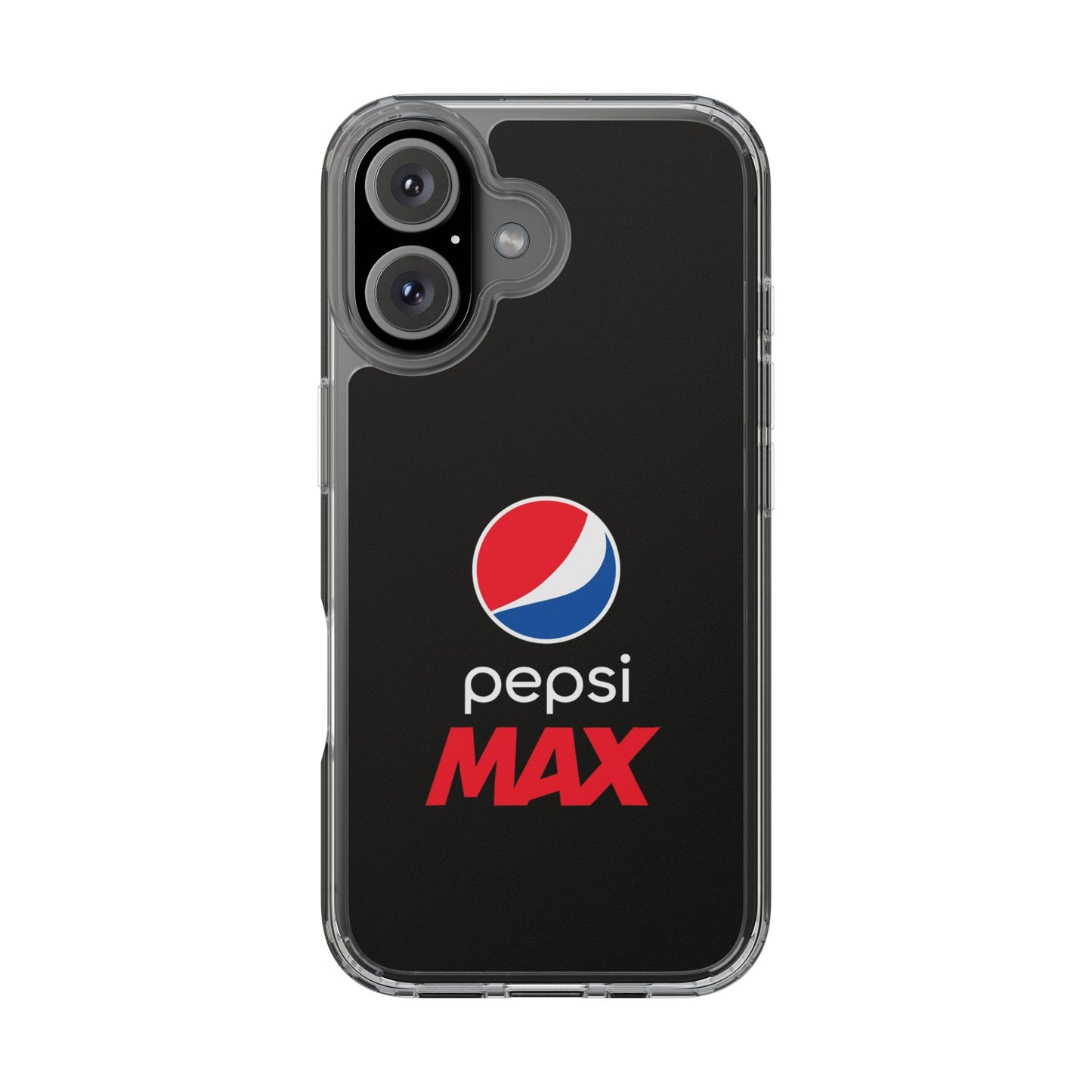 Pepsi Max Clear Phone Case - Sleek Protection for Beverage Lovers