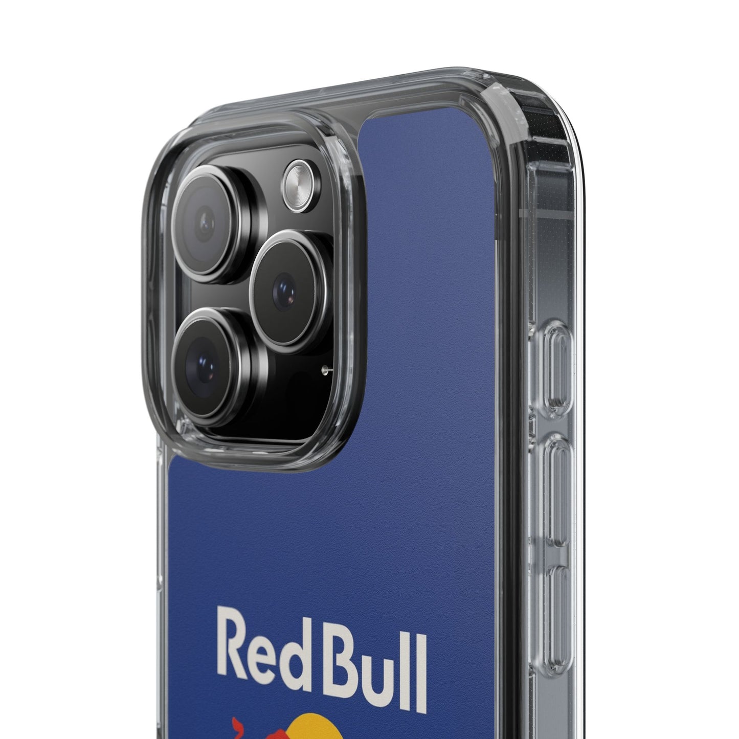 Red Bull Clear Phone Case - Sleek Protection for Fans